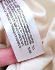 Jupe 7/8e blanc cassé en crochet