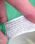 Chemise verte lumineuse