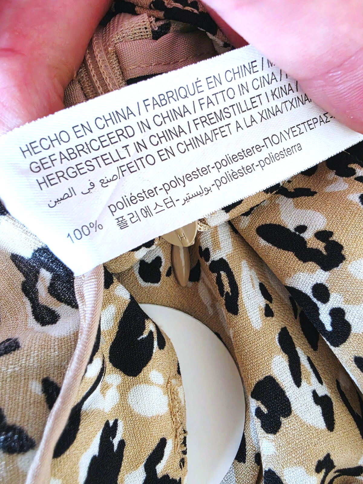 Jupe-short à imprimé léopard - 𝐌𝐚𝐫𝐢𝐧𝐚𝟒𝟒𝐟𝐚𝐦𝐢𝐥𝐲
