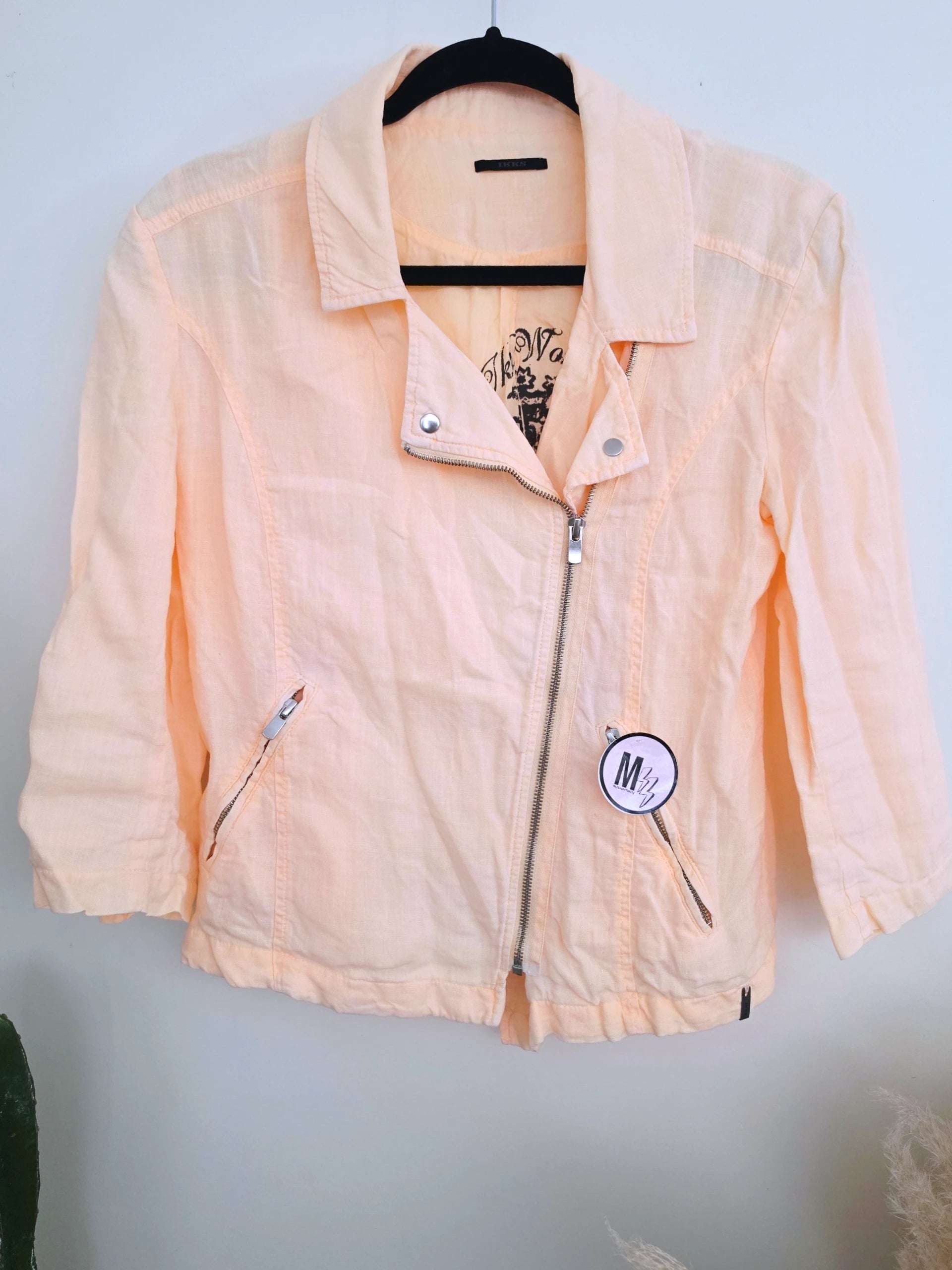 Perfecto en tissu orange