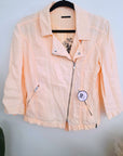 Perfecto en tissu orange