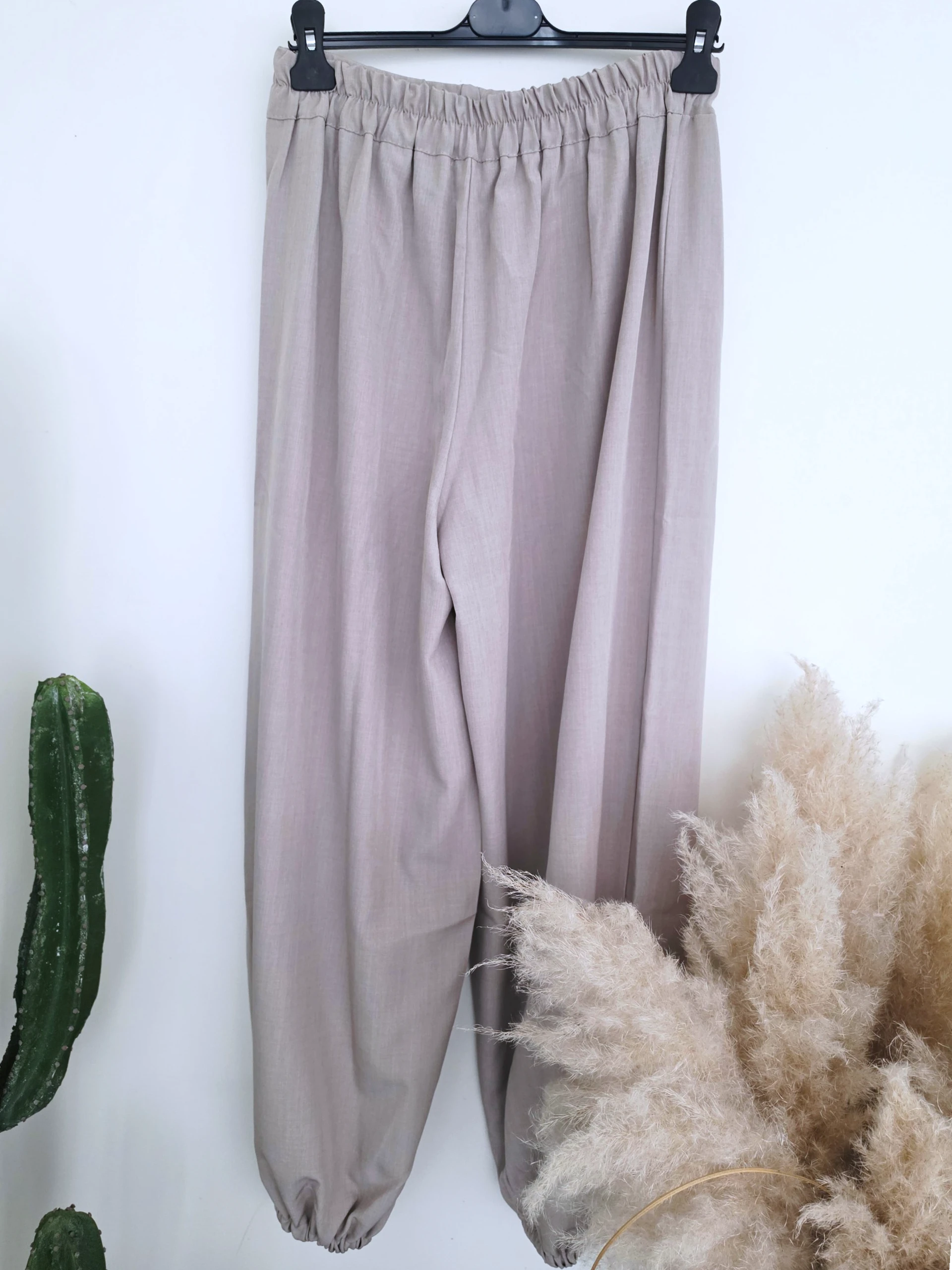 Pantalon 2&amp;1 Bermuda beige-gris