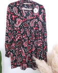 Robe à imprimé cachemire