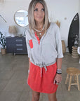 Robe casual-chic bicolore - 𝐌𝐚𝐫𝐢𝐧𝐚𝟒𝟒𝐟𝐚𝐦𝐢𝐥𝐲