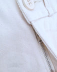 Pantalon écru taille asymétrique