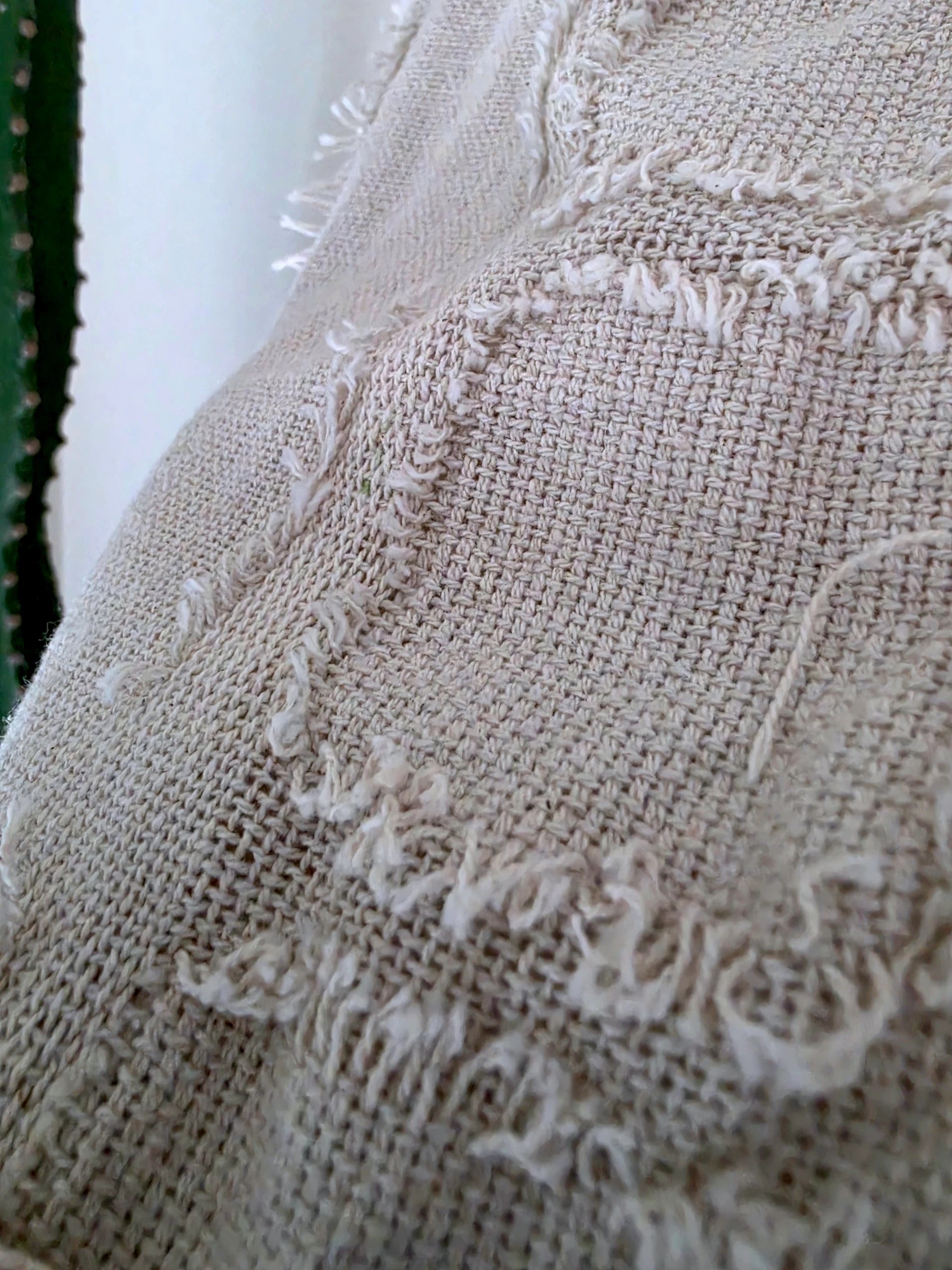 Veste beige en maille