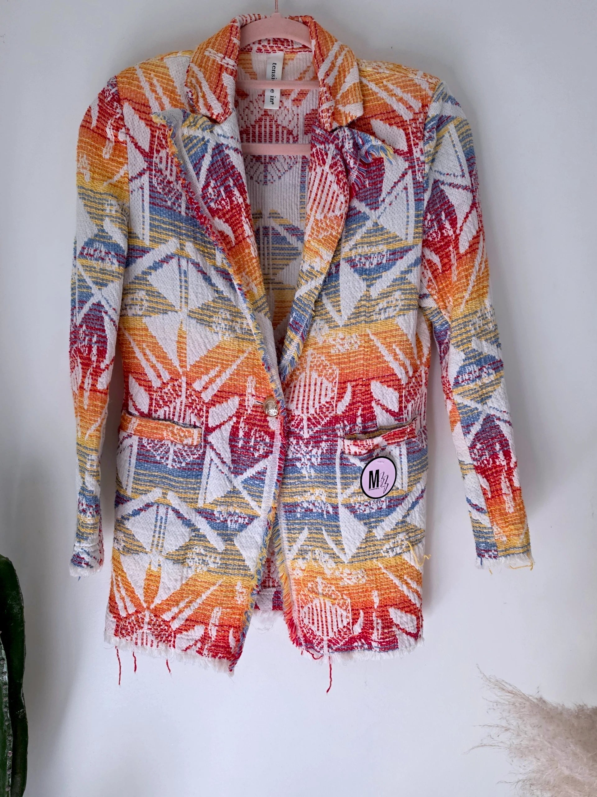 Veste cintrée éthnique