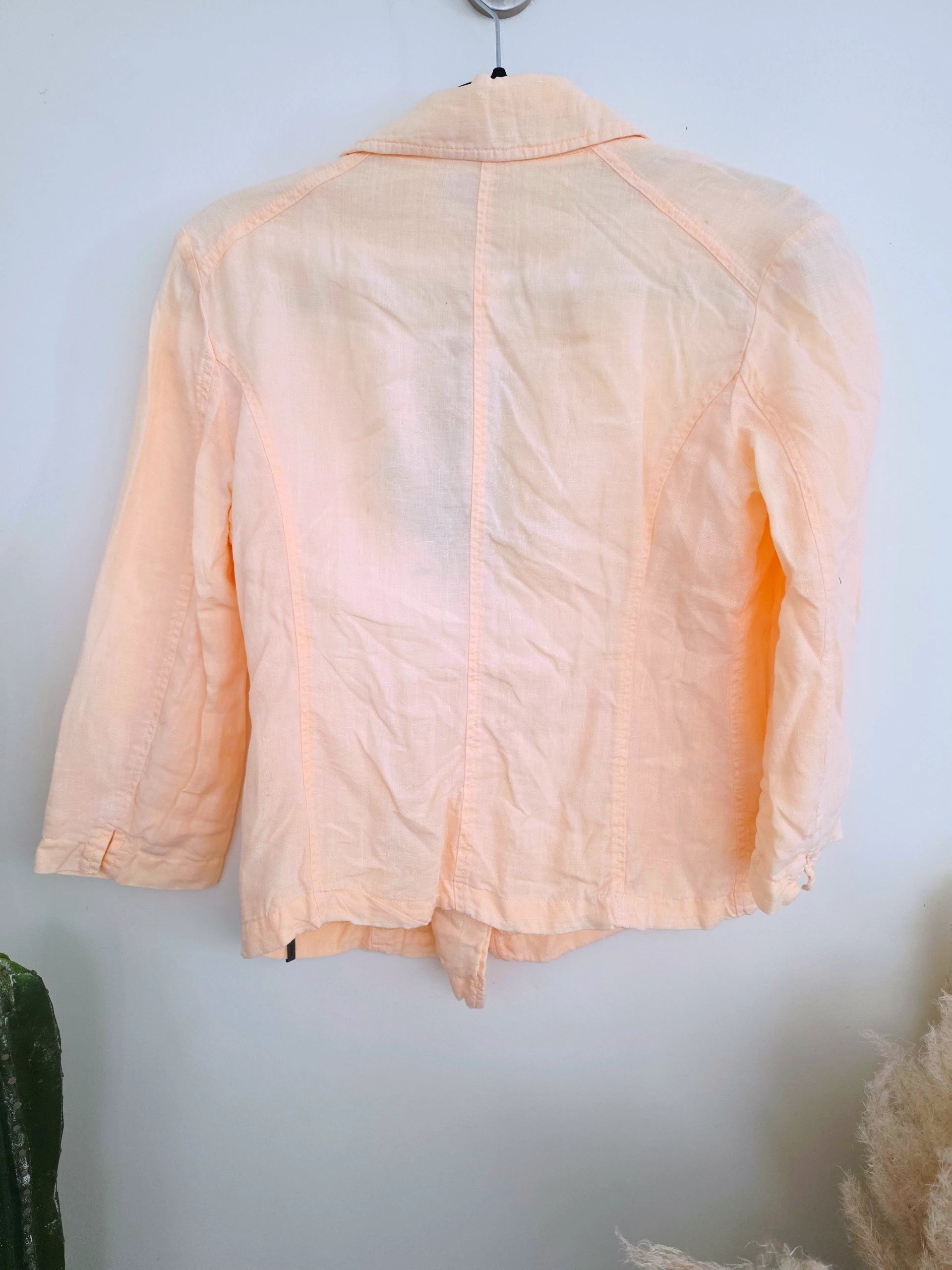 Perfecto en tissu orange