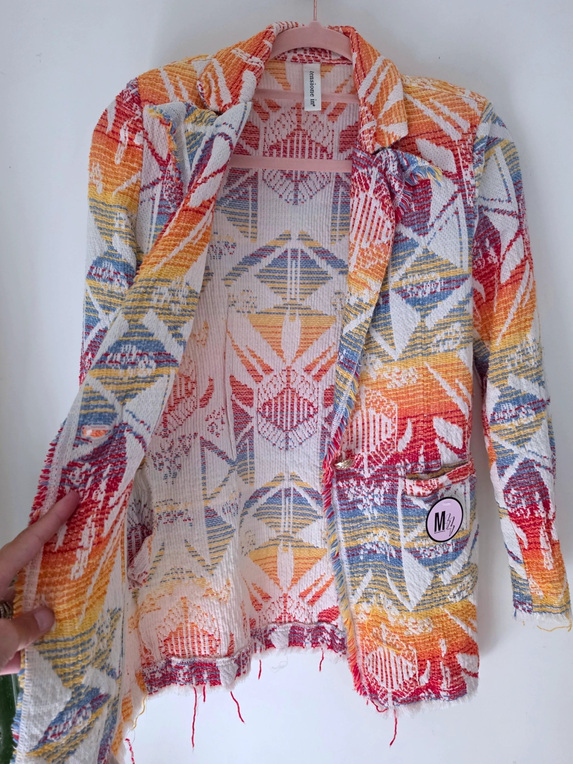 Veste cintrée éthnique