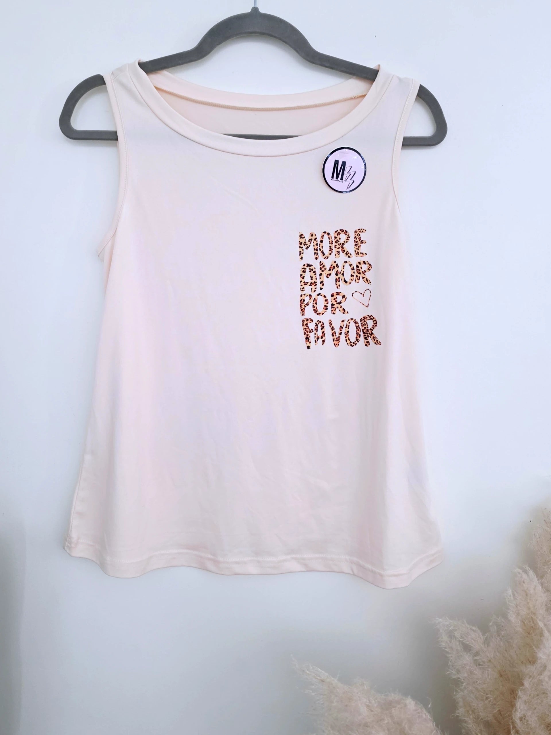 Débardeur beige clair Amor