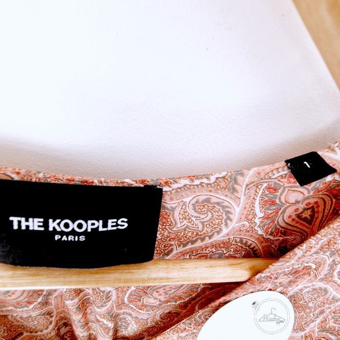 Robe portefeuille rose saumon           THE KOOPLES - 𝐌𝐚𝐫𝐢𝐧𝐚𝟒𝟒𝐟𝐚𝐦𝐢𝐥𝐲