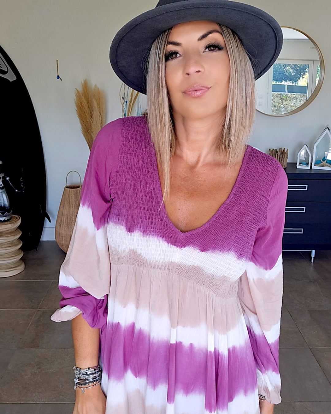 Robe tie and dye - 𝐌𝐚𝐫𝐢𝐧𝐚𝟒𝟒𝐟𝐚𝐦𝐢𝐥𝐲