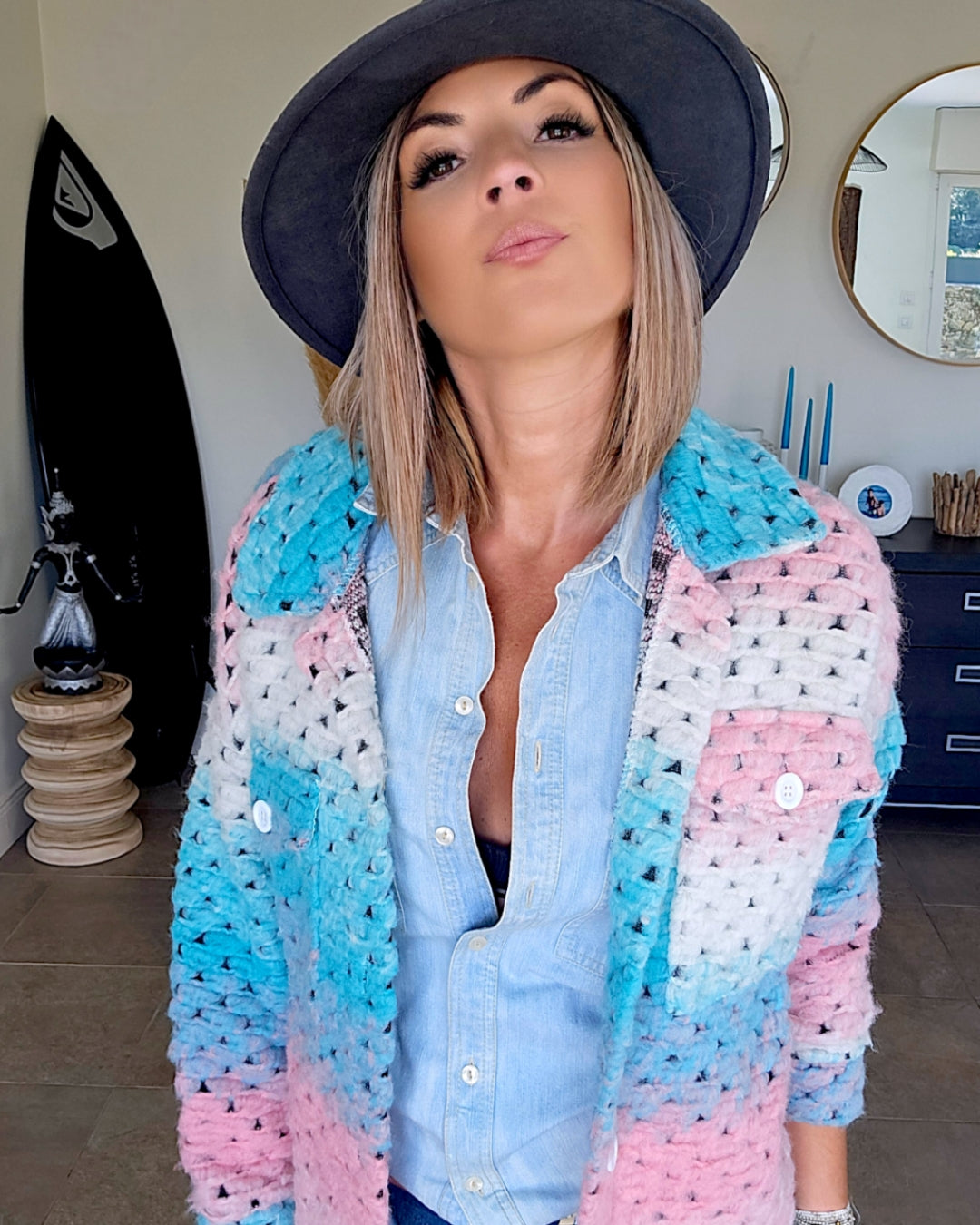 Veste tie and dye - 𝐌𝐚𝐫𝐢𝐧𝐚𝟒𝟒𝐟𝐚𝐦𝐢𝐥𝐲