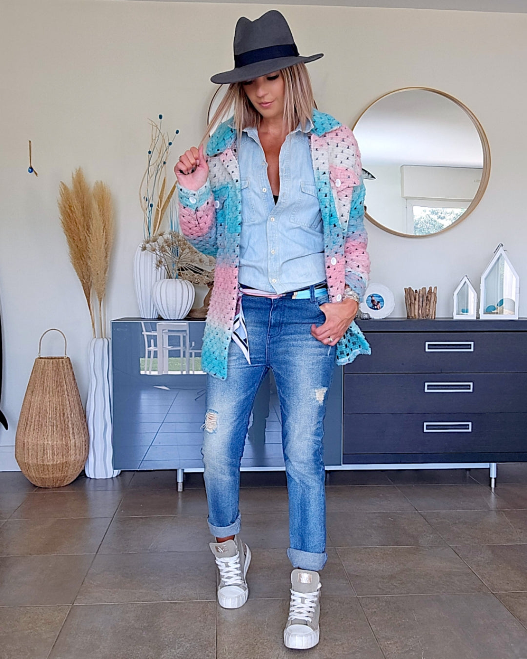 Veste tie and dye - 𝐌𝐚𝐫𝐢𝐧𝐚𝟒𝟒𝐟𝐚𝐦𝐢𝐥𝐲