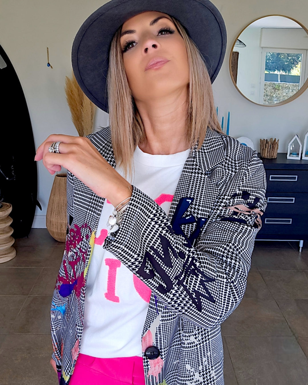 Veste longue à tag - 𝐌𝐚𝐫𝐢𝐧𝐚𝟒𝟒𝐟𝐚𝐦𝐢𝐥𝐲