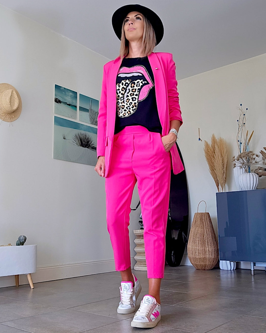 Veste chic fuchsia - 𝐌𝐚𝐫𝐢𝐧𝐚𝟒𝟒𝐟𝐚𝐦𝐢𝐥𝐲