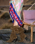 Bottes marron 100% cuir