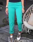 Pantalon chic vert