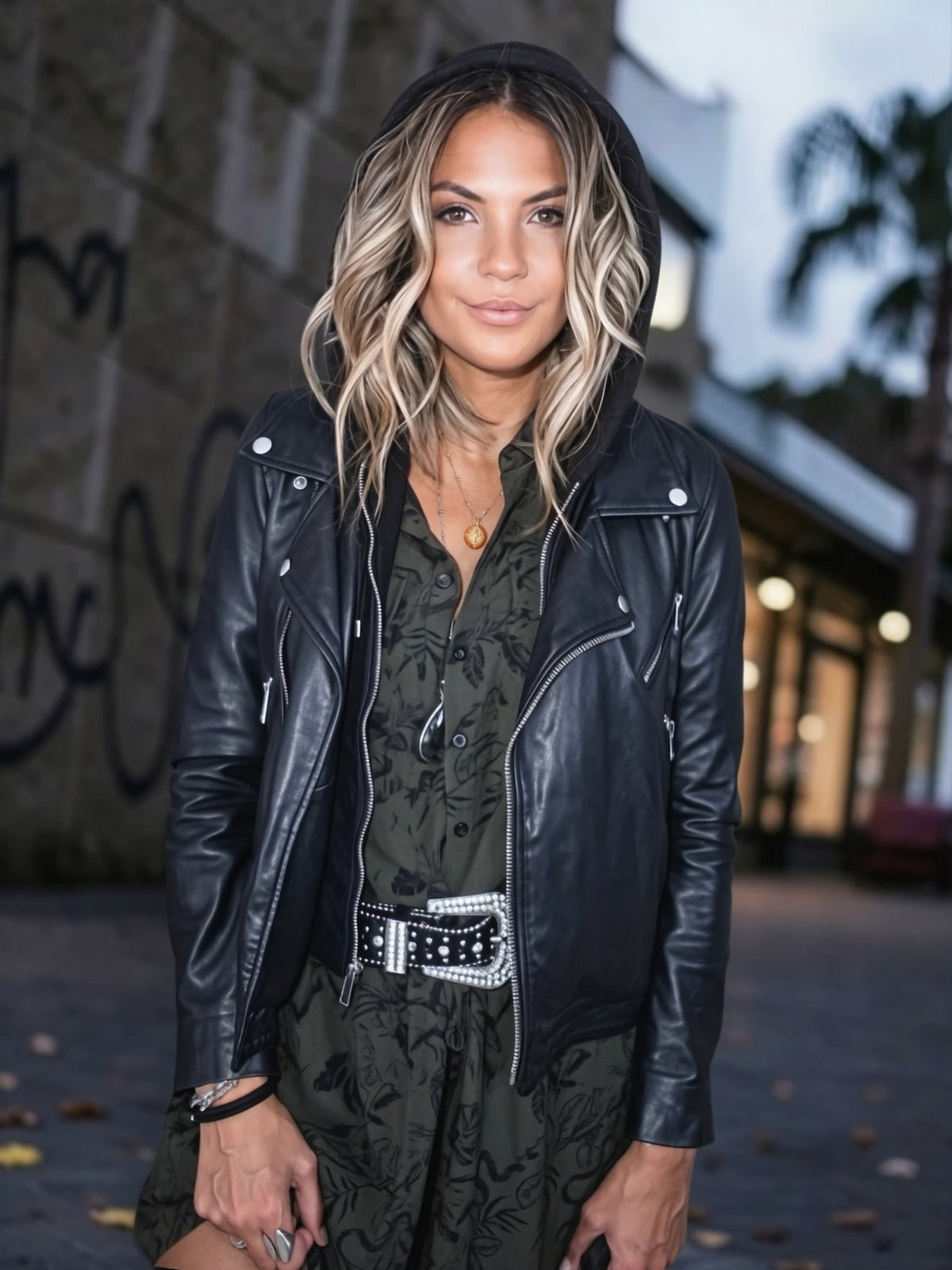 Perfecto 100% cuir noir 2&amp;1 - 𝐌𝐚𝐫𝐢𝐧𝐚𝟒𝟒𝐟𝐚𝐦𝐢𝐥𝐲