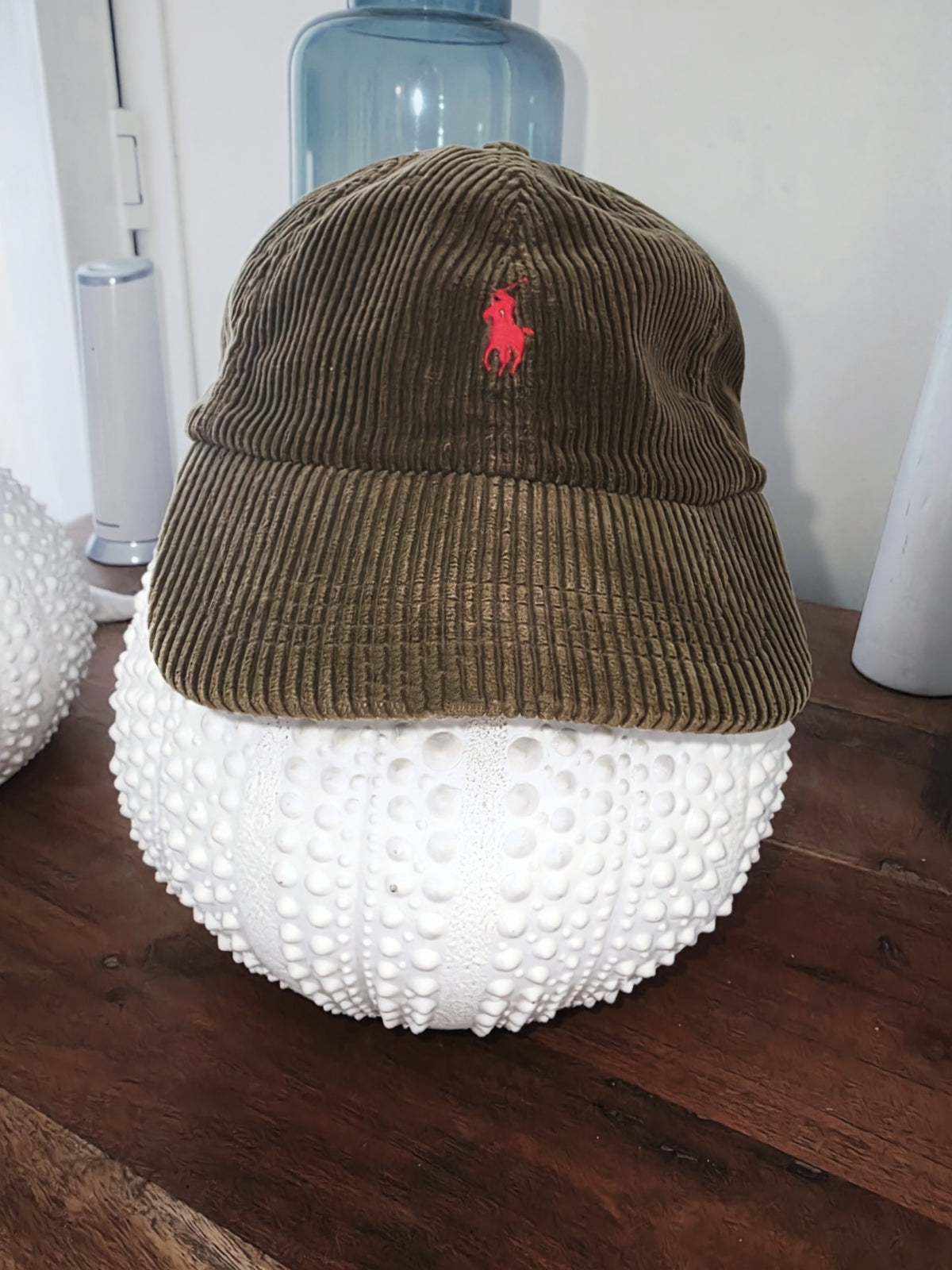 Casquette velours kaki - 𝐌𝐚𝐫𝐢𝐧𝐚𝟒𝟒𝐟𝐚𝐦𝐢𝐥𝐲