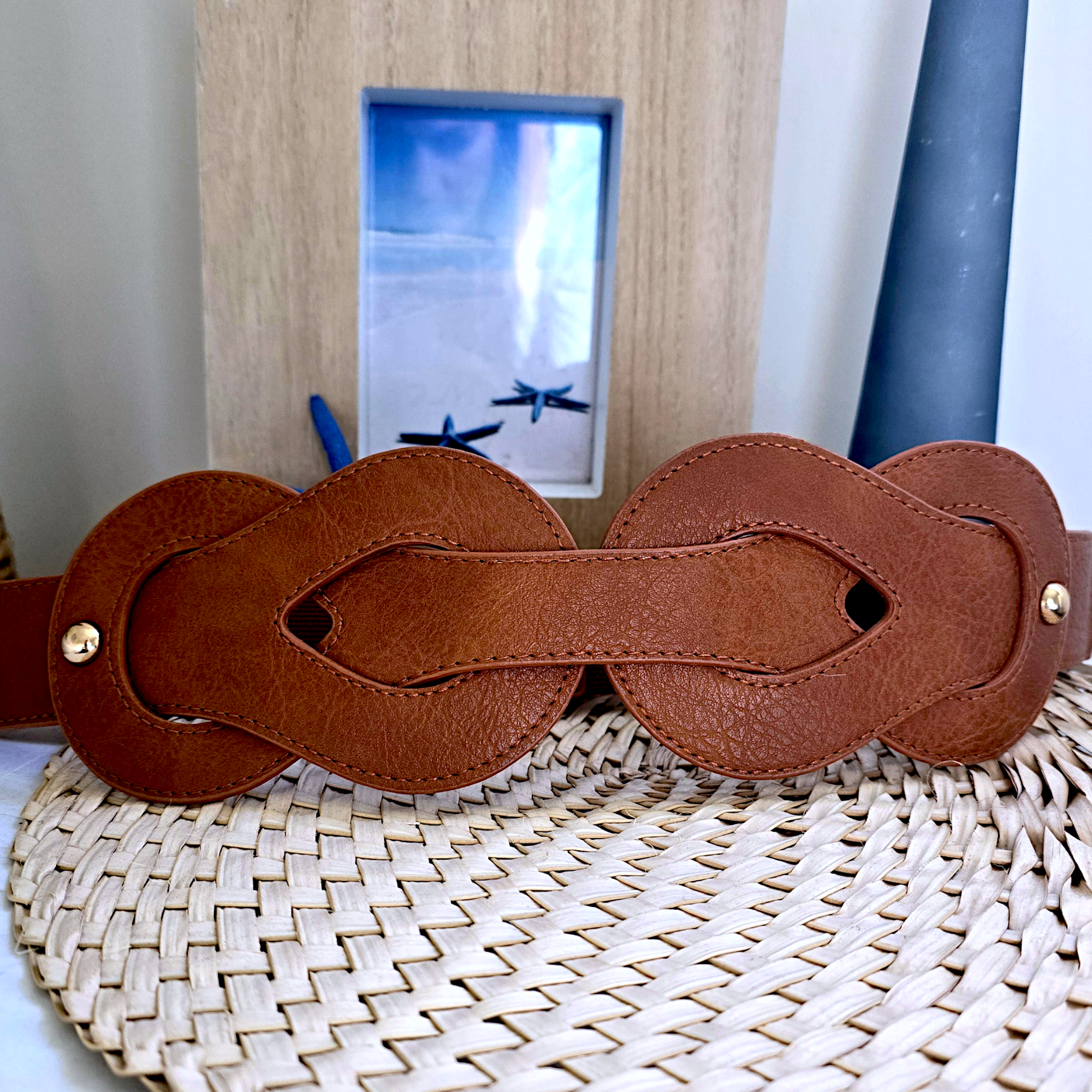 Ceinture élastique camel - 𝐌𝐚𝐫𝐢𝐧𝐚𝟒𝟒𝐟𝐚𝐦𝐢𝐥𝐲