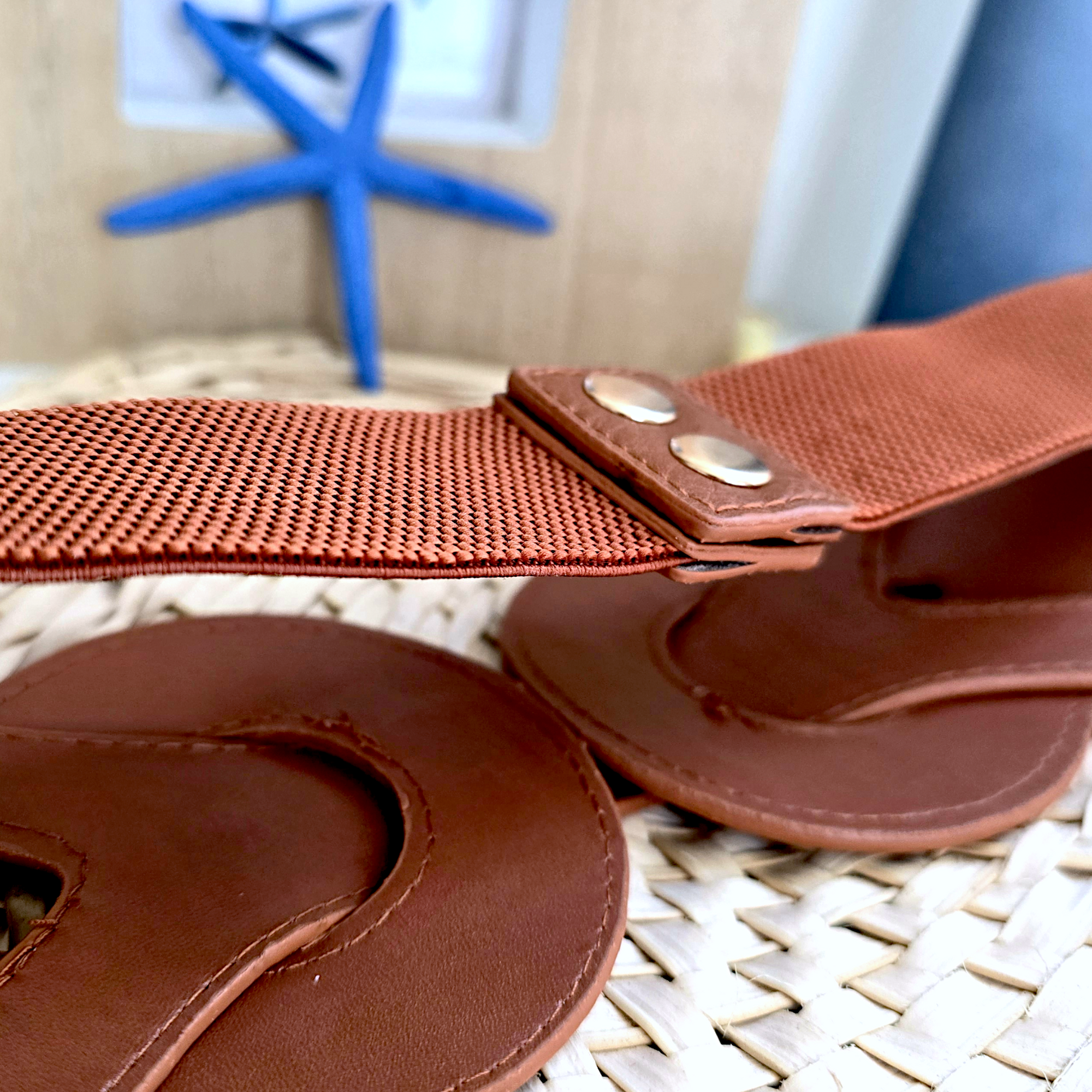 Ceinture élastique camel - 𝐌𝐚𝐫𝐢𝐧𝐚𝟒𝟒𝐟𝐚𝐦𝐢𝐥𝐲