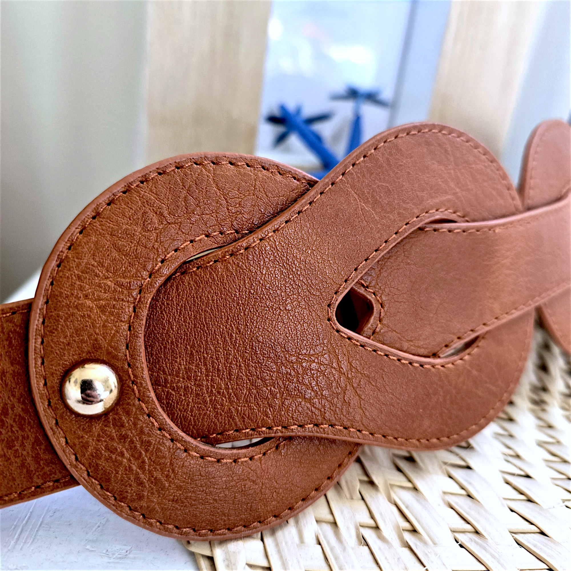 Ceinture élastique camel - 𝐌𝐚𝐫𝐢𝐧𝐚𝟒𝟒𝐟𝐚𝐦𝐢𝐥𝐲