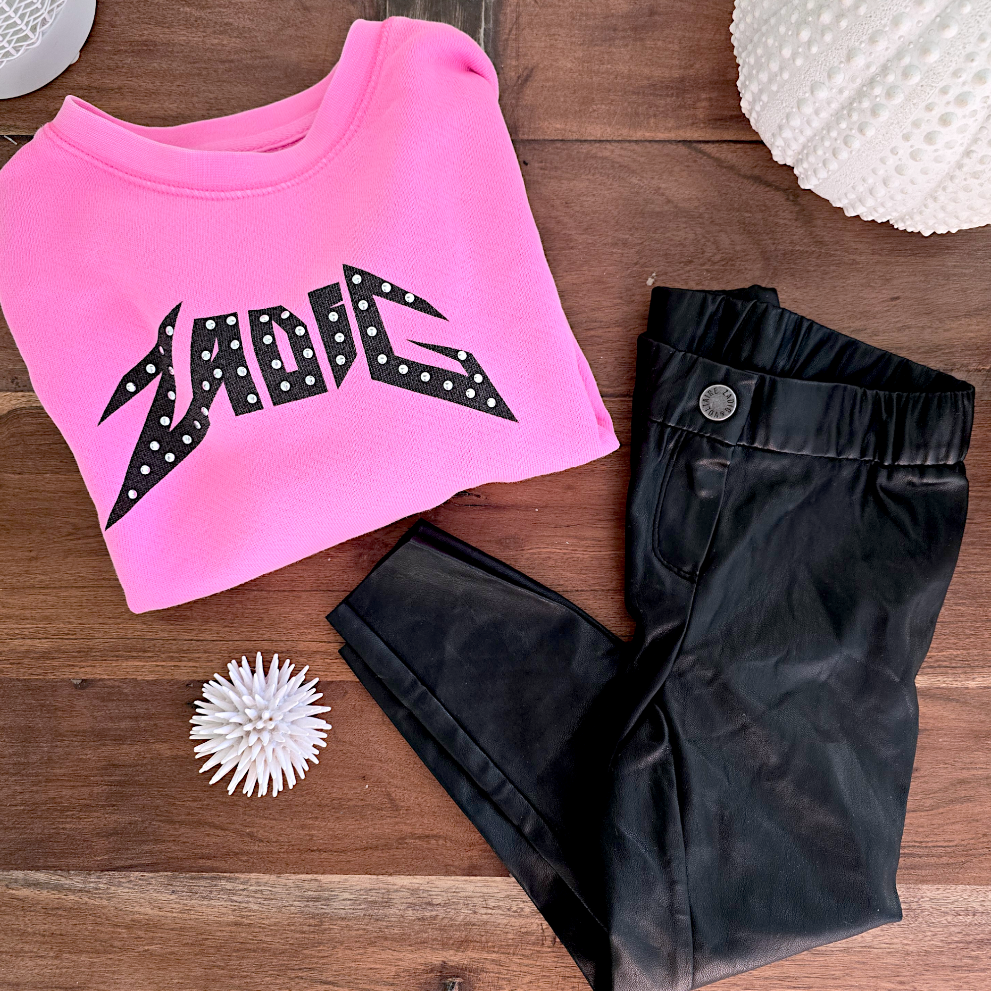Pantalon fille similicuir noir                           ZADIG & VOLTAIRE - 𝐌𝐚𝐫𝐢𝐧𝐚𝟒𝟒𝐟𝐚𝐦𝐢𝐥𝐲