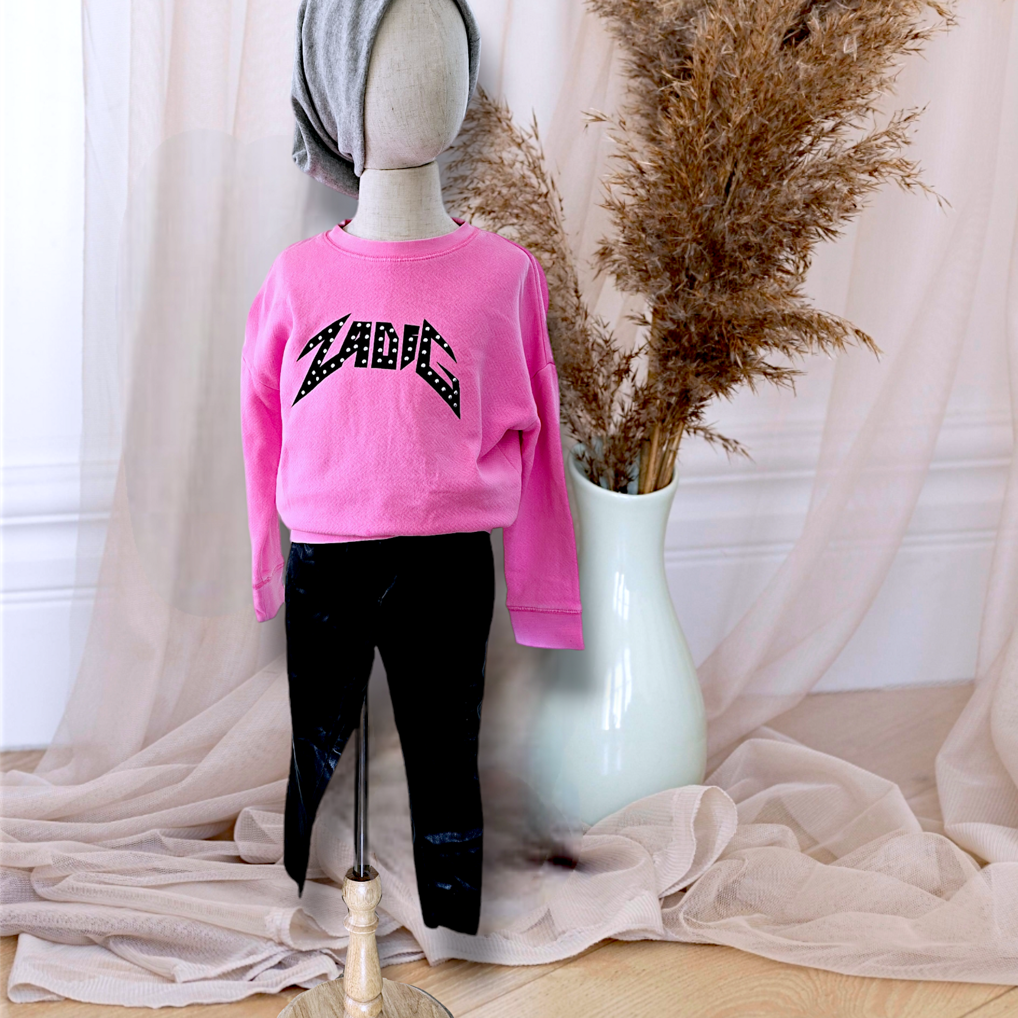 Pantalon fille similicuir noir                           ZADIG & VOLTAIRE - 𝐌𝐚𝐫𝐢𝐧𝐚𝟒𝟒𝐟𝐚𝐦𝐢𝐥𝐲