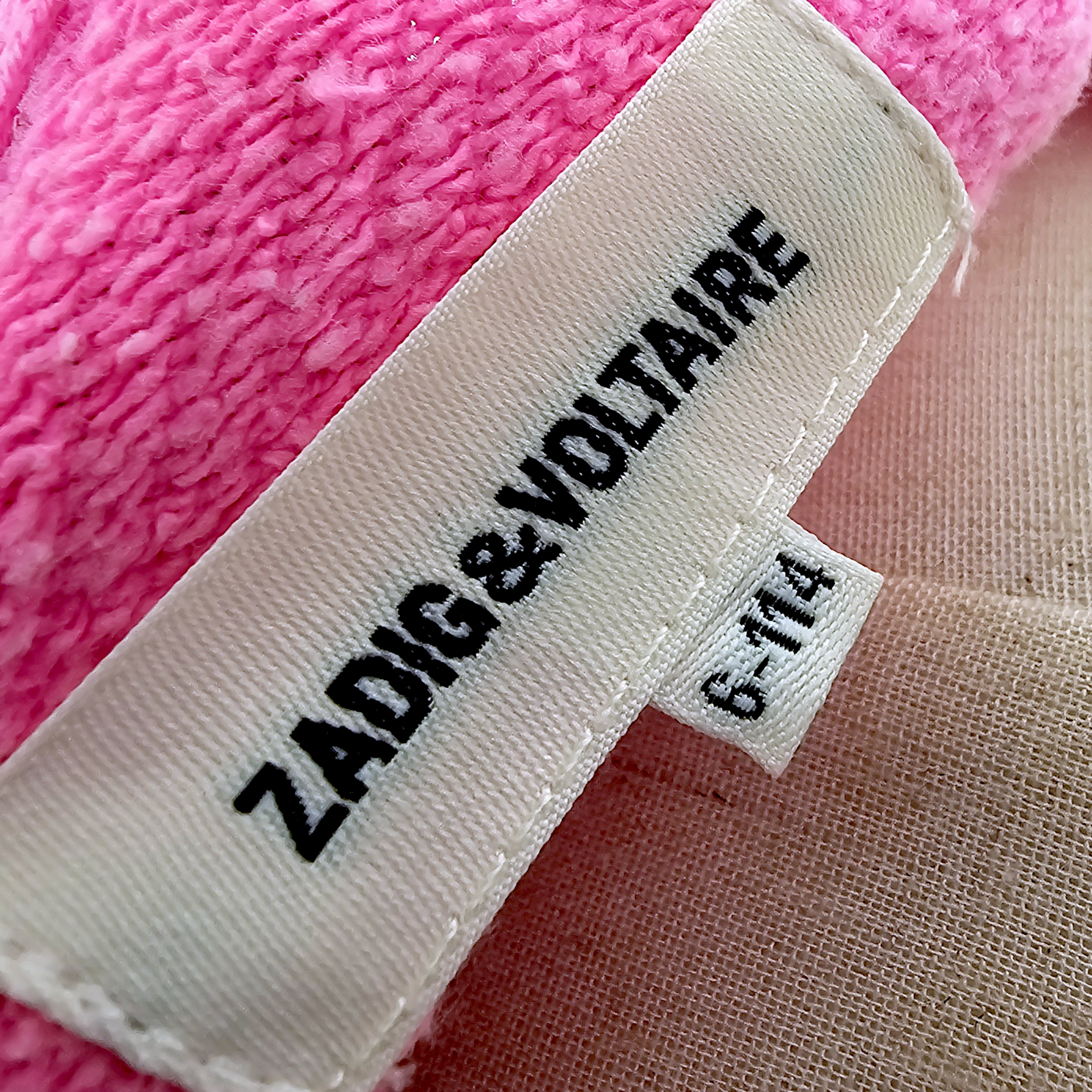 Sweat fille rose                                          ZADIG &amp; VOLTAIRE - 𝐌𝐚𝐫𝐢𝐧𝐚𝟒𝟒𝐟𝐚𝐦𝐢𝐥𝐲