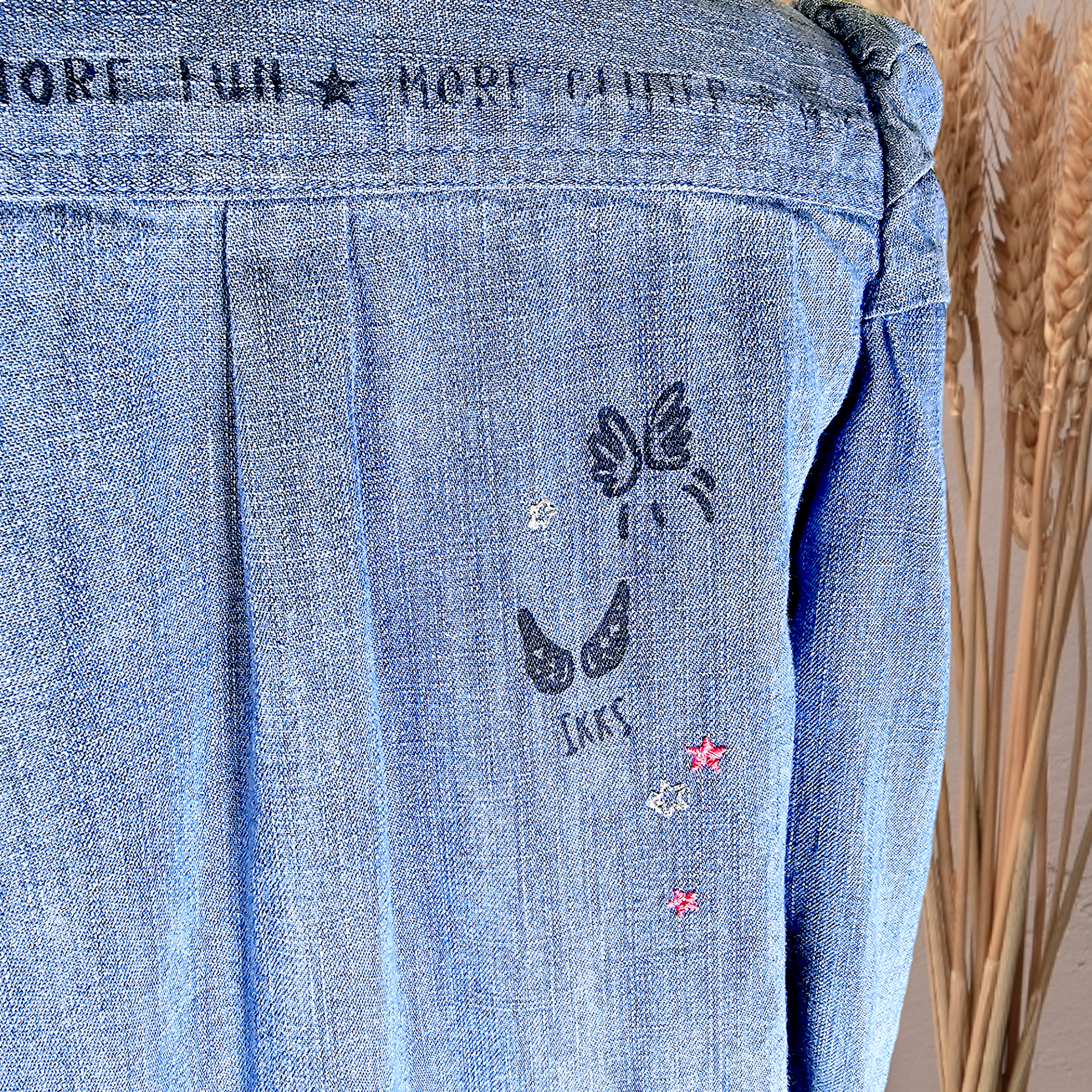 Robe fille denim tags                                                IKKS - 𝐌𝐚𝐫𝐢𝐧𝐚𝟒𝟒𝐟𝐚𝐦𝐢𝐥𝐲