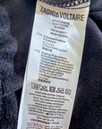 Jupe fille similicuir noire                                        ZADIG & VOLTAIRE - 𝐌𝐚𝐫𝐢𝐧𝐚𝟒𝟒𝐟𝐚𝐦𝐢𝐥𝐲