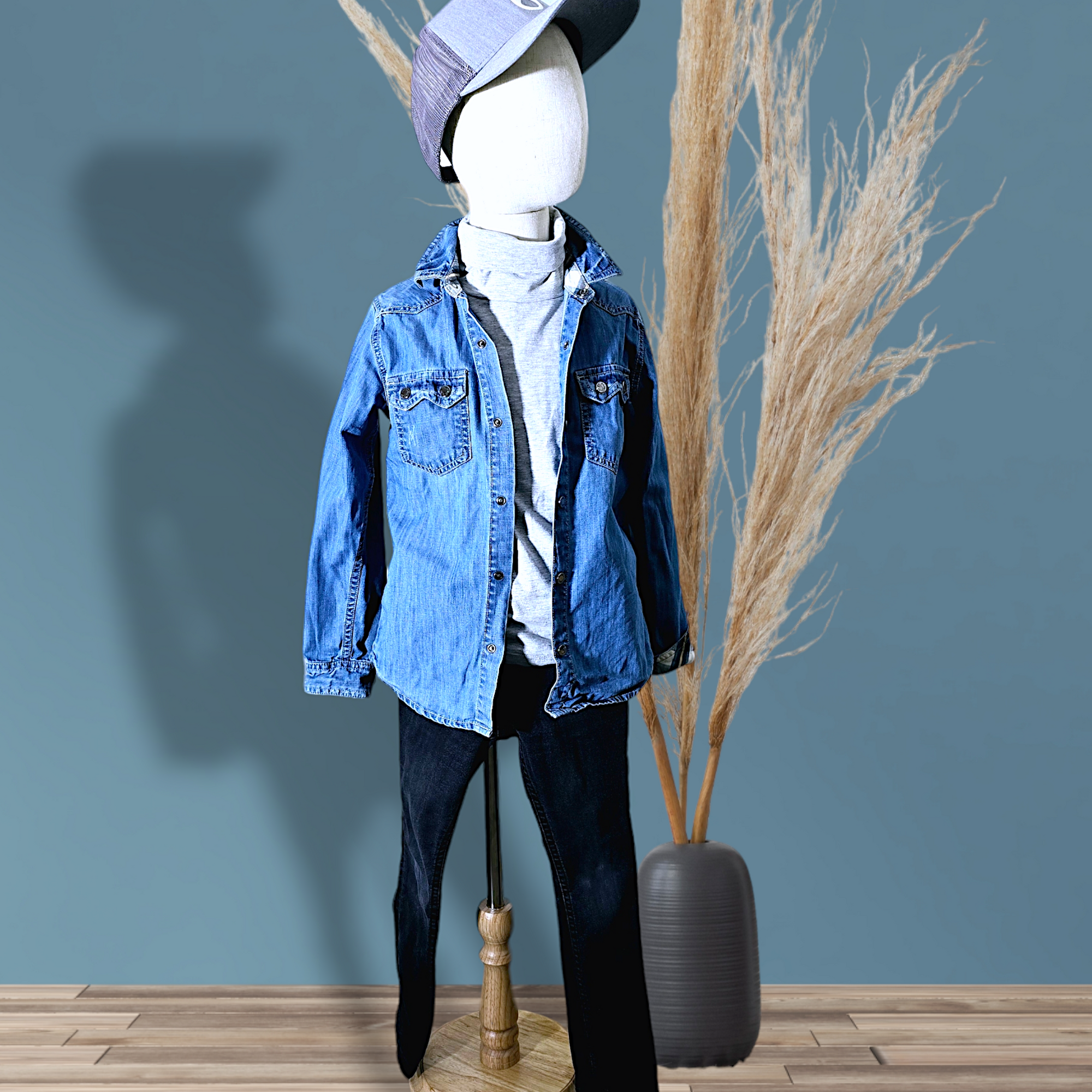 Chemise garçon denim aigle              ZADIG & VOLTAIRE - 𝐌𝐚𝐫𝐢𝐧𝐚𝟒𝟒𝐟𝐚𝐦𝐢𝐥𝐲