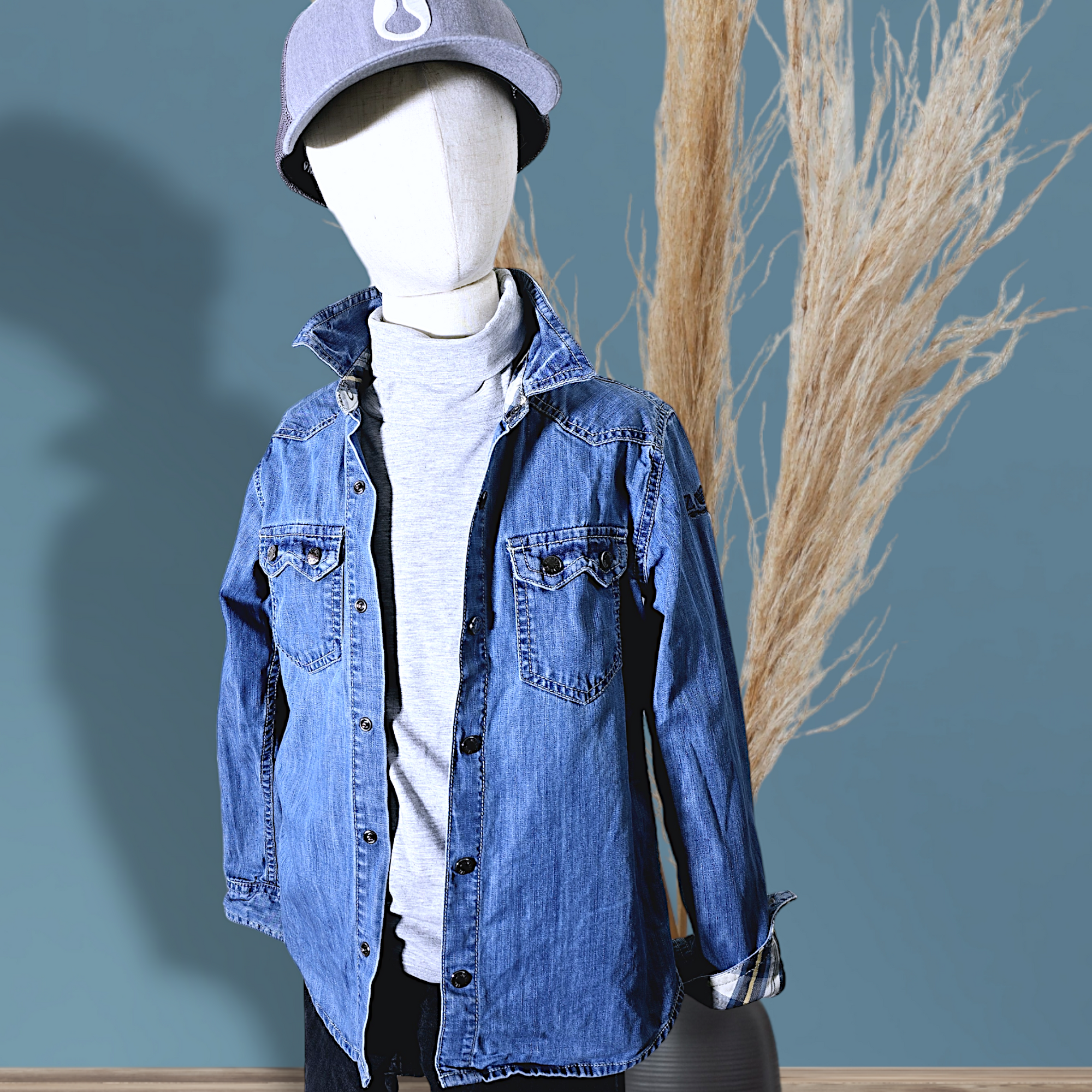 Chemise garçon denim aigle              ZADIG & VOLTAIRE - 𝐌𝐚𝐫𝐢𝐧𝐚𝟒𝟒𝐟𝐚𝐦𝐢𝐥𝐲