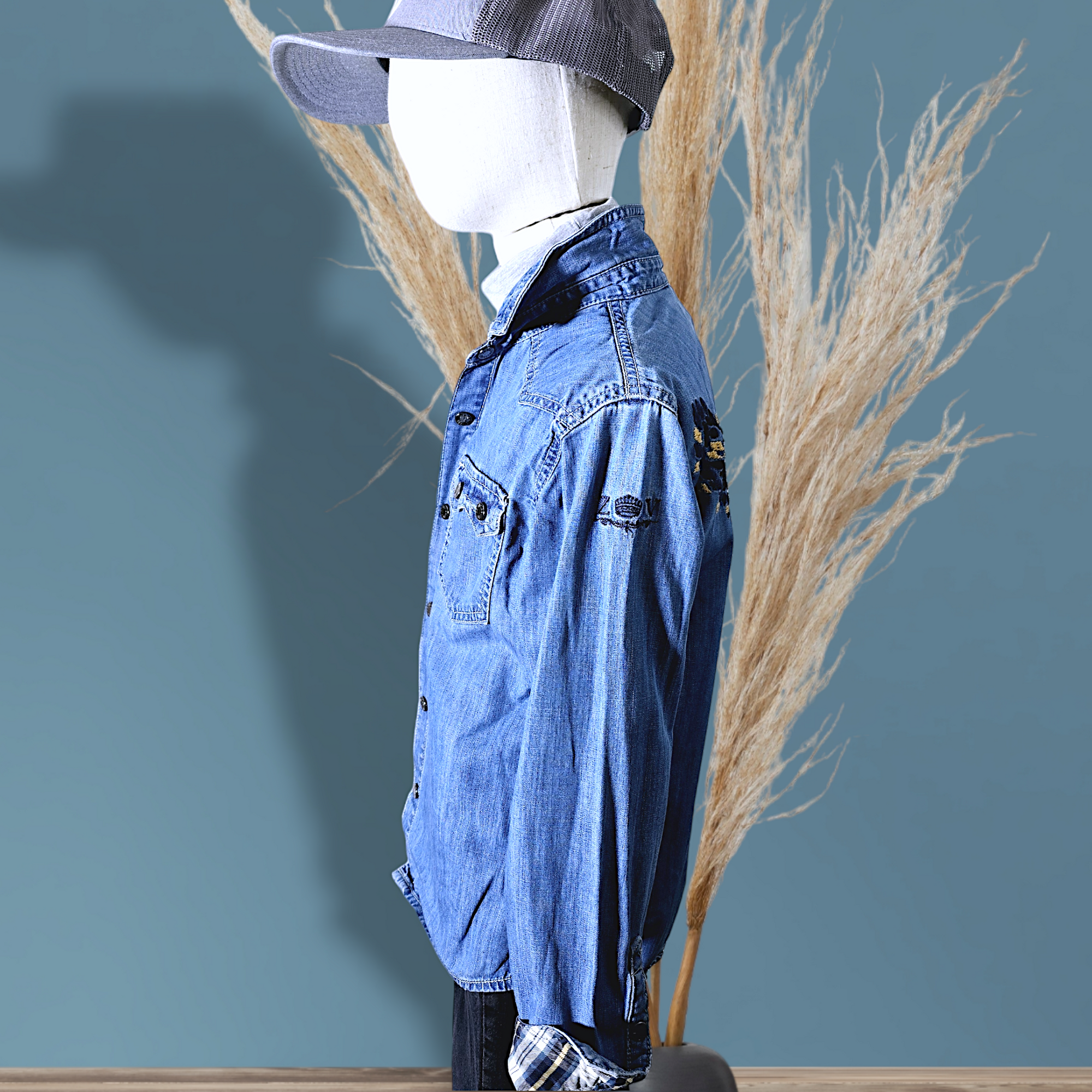 Chemise garçon denim aigle              ZADIG & VOLTAIRE - 𝐌𝐚𝐫𝐢𝐧𝐚𝟒𝟒𝐟𝐚𝐦𝐢𝐥𝐲