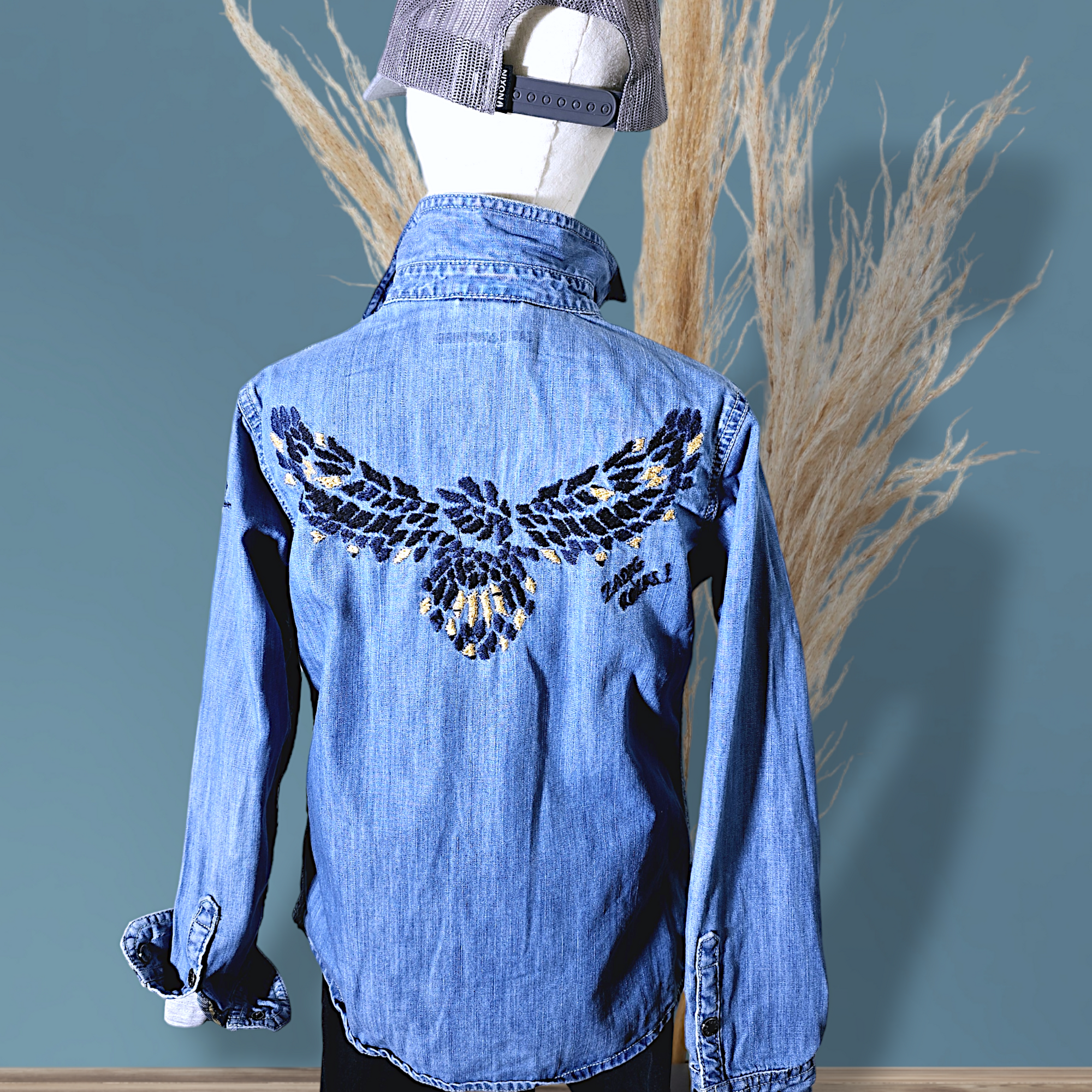 Chemise garçon denim aigle              ZADIG & VOLTAIRE - 𝐌𝐚𝐫𝐢𝐧𝐚𝟒𝟒𝐟𝐚𝐦𝐢𝐥𝐲