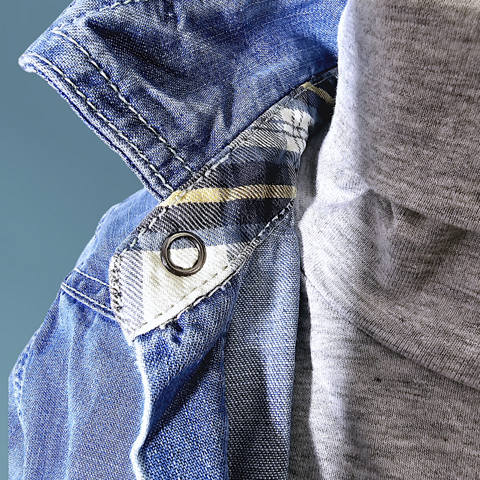 Chemise garçon denim aigle              ZADIG &amp; VOLTAIRE - 𝐌𝐚𝐫𝐢𝐧𝐚𝟒𝟒𝐟𝐚𝐦𝐢𝐥𝐲
