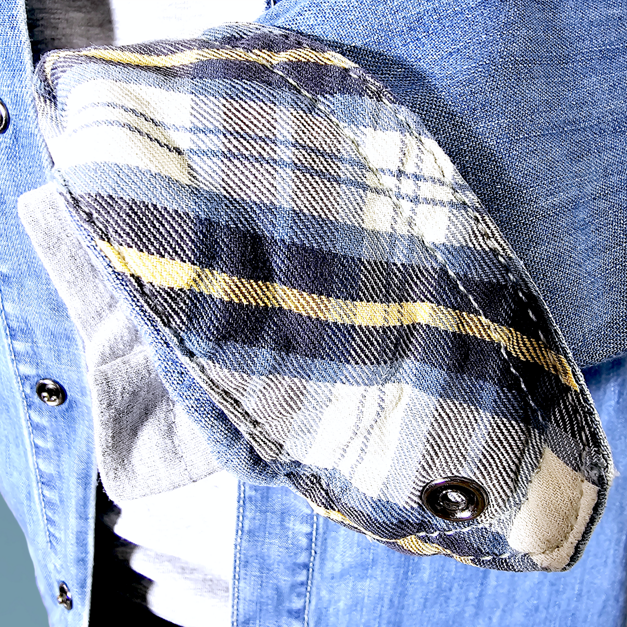 Chemise garçon denim aigle              ZADIG &amp; VOLTAIRE - 𝐌𝐚𝐫𝐢𝐧𝐚𝟒𝟒𝐟𝐚𝐦𝐢𝐥𝐲
