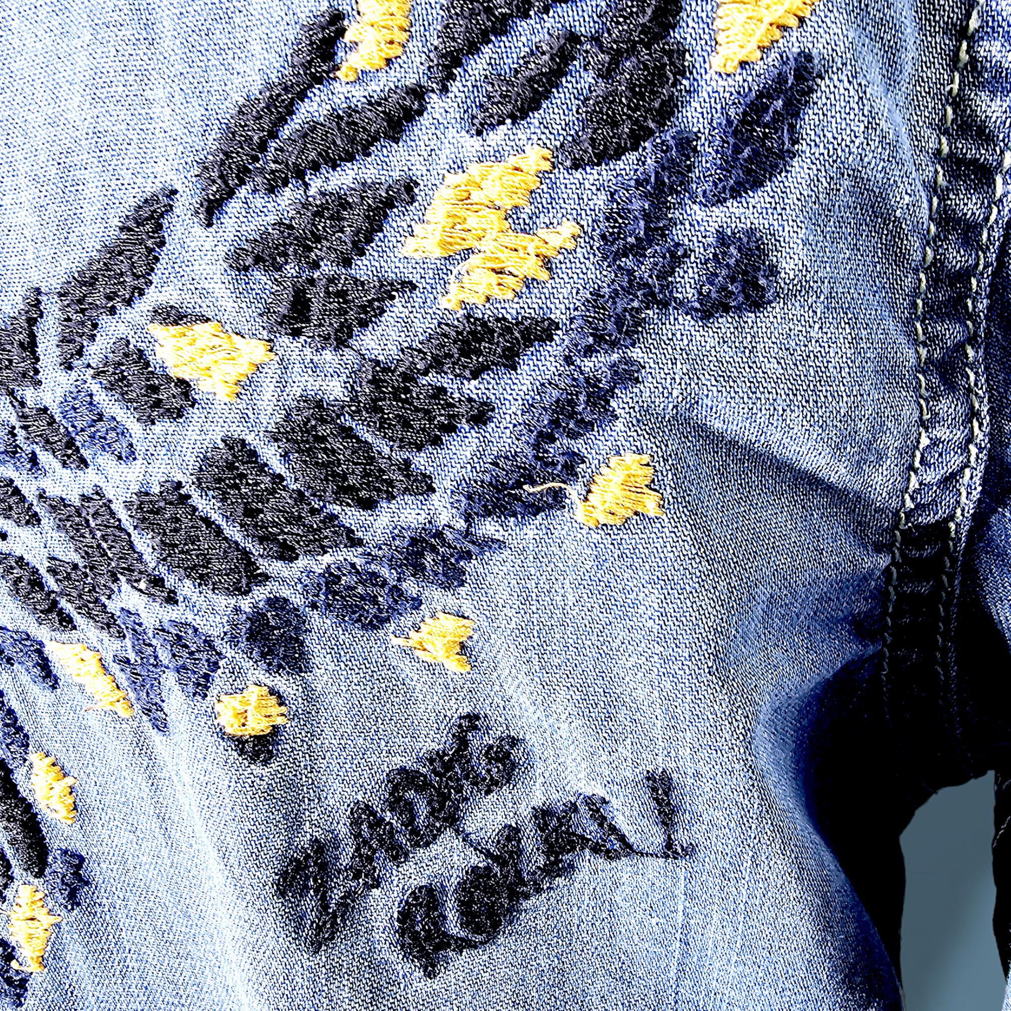 Chemise garçon denim aigle              ZADIG &amp; VOLTAIRE - 𝐌𝐚𝐫𝐢𝐧𝐚𝟒𝟒𝐟𝐚𝐦𝐢𝐥𝐲