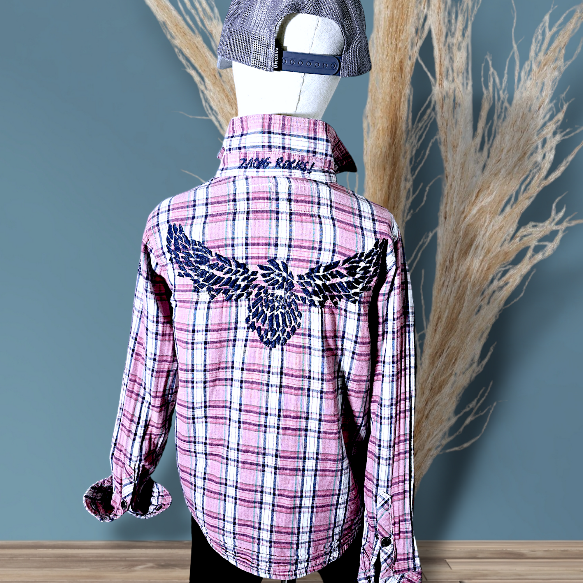 Chemise garçon rose à carreaux ZADIG &amp; VOLTAIRE - 𝐌𝐚𝐫𝐢𝐧𝐚𝟒𝟒𝐟𝐚𝐦𝐢𝐥𝐲