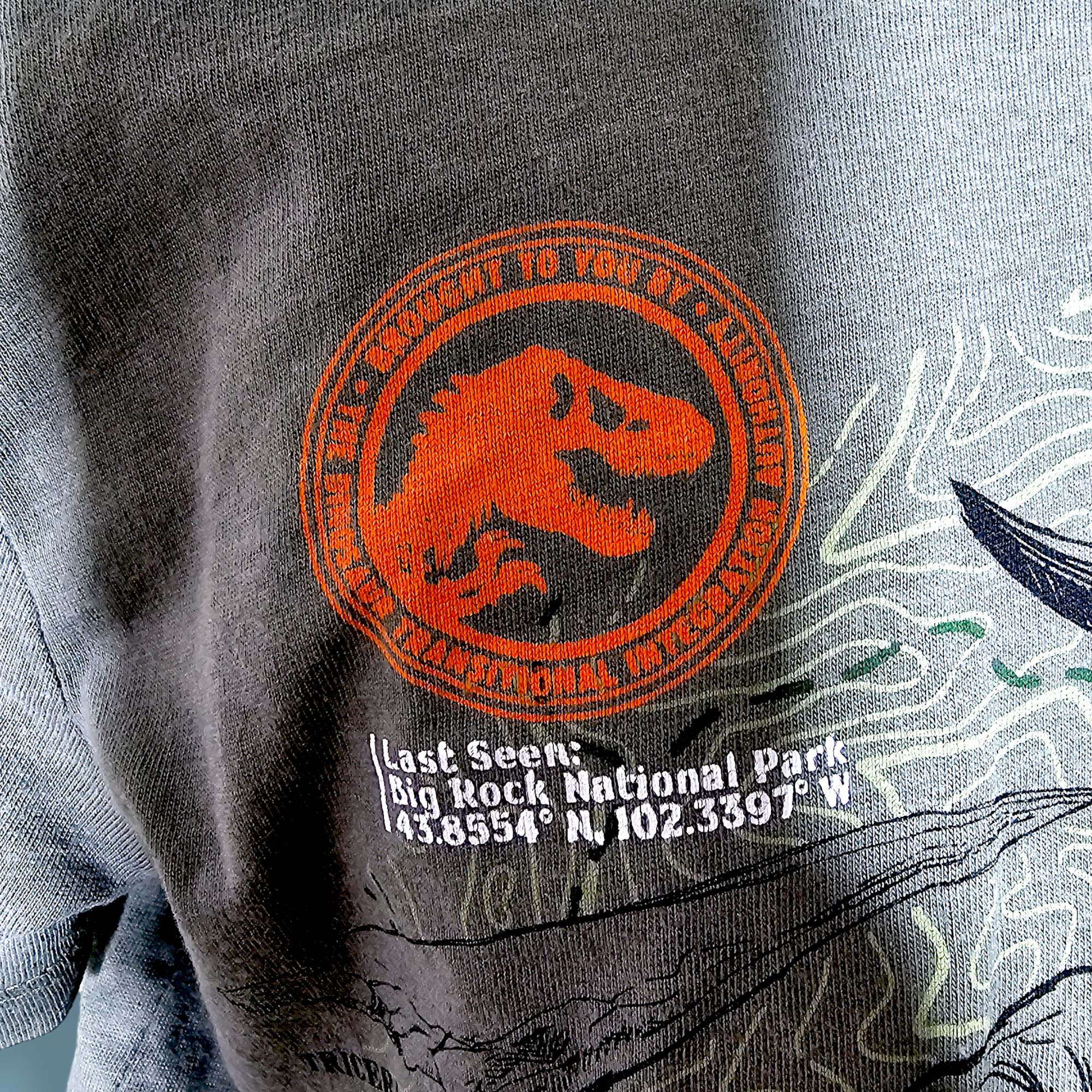 Tee-shirt garçon                                             JURASSIC WORLD - 𝐌𝐚𝐫𝐢𝐧𝐚𝟒𝟒𝐟𝐚𝐦𝐢𝐥𝐲