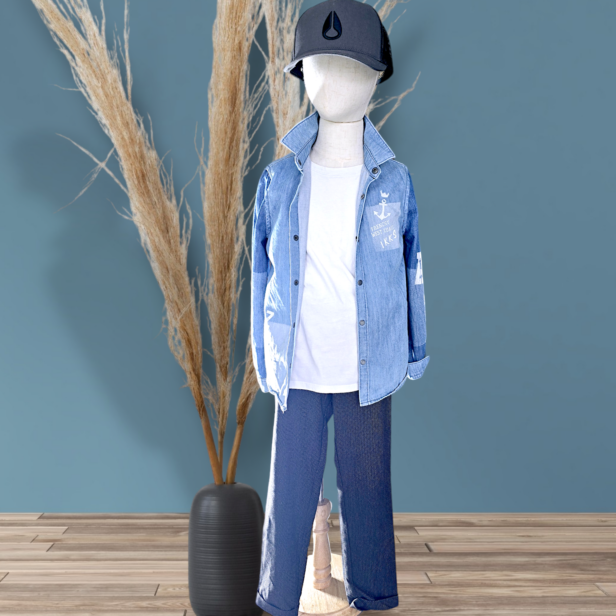 Chemise garçon tags                                       IKKS - 𝐌𝐚𝐫𝐢𝐧𝐚𝟒𝟒𝐟𝐚𝐦𝐢𝐥𝐲