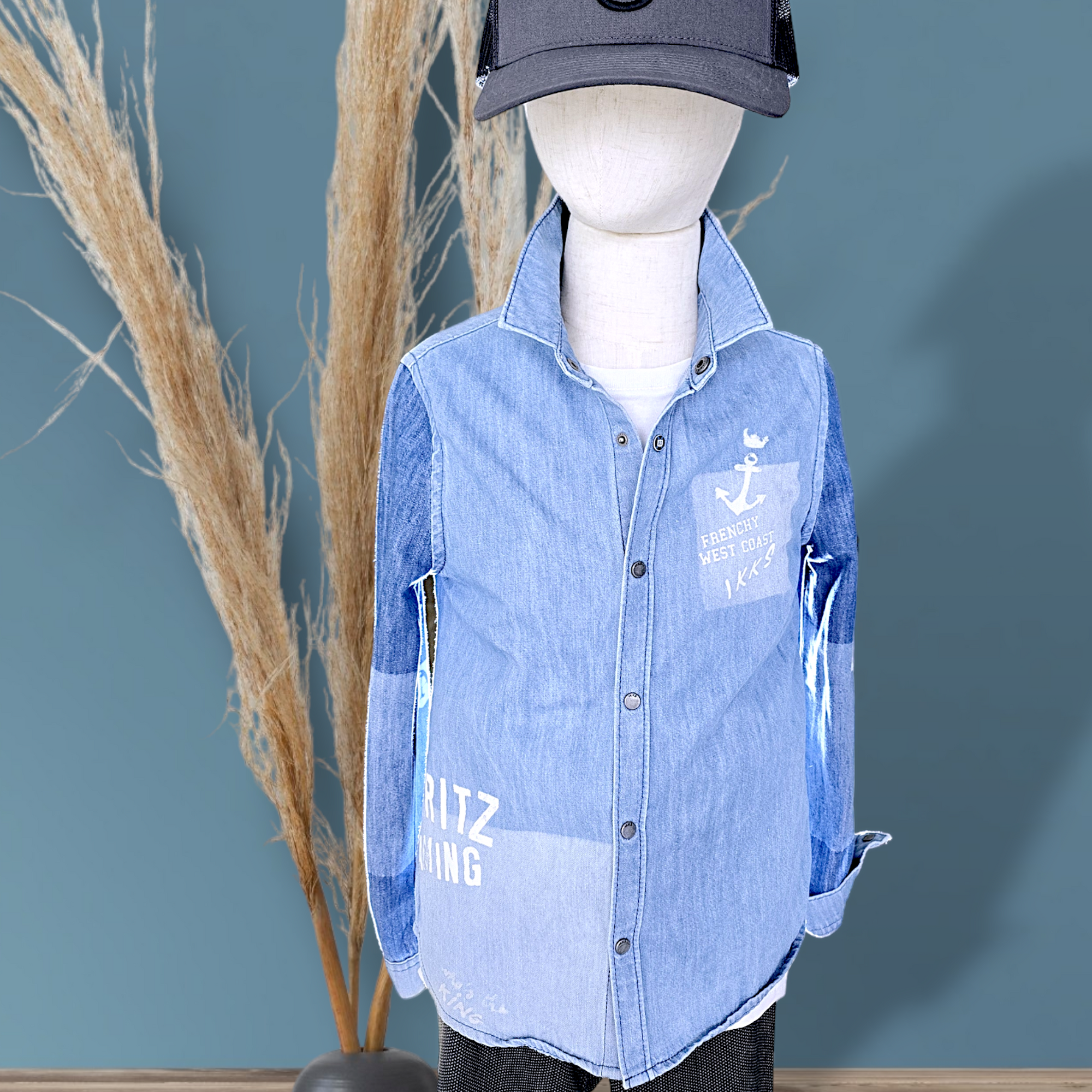 Chemise garçon tags                                       IKKS - 𝐌𝐚𝐫𝐢𝐧𝐚𝟒𝟒𝐟𝐚𝐦𝐢𝐥𝐲