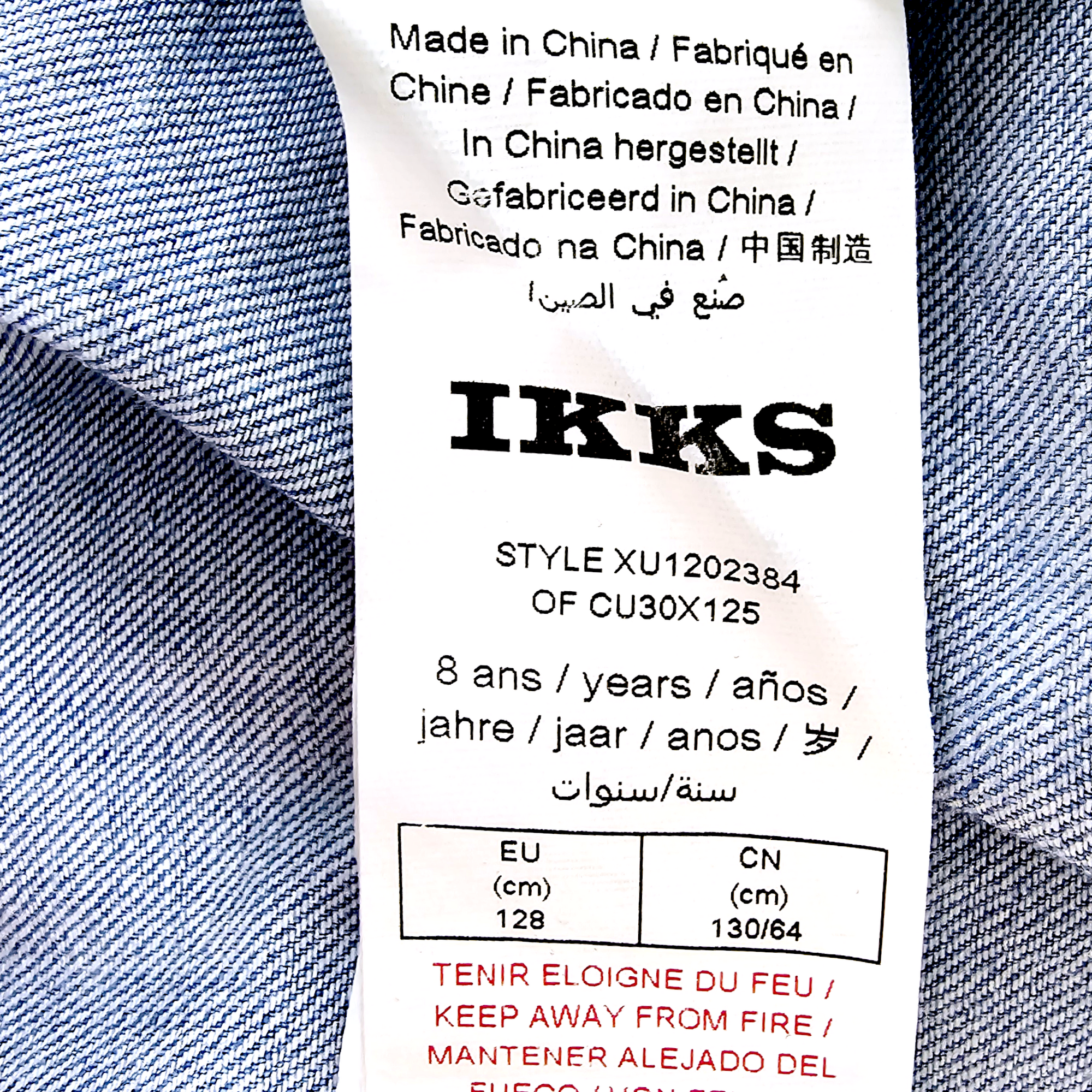 Chemise garçon tags                                       IKKS - 𝐌𝐚𝐫𝐢𝐧𝐚𝟒𝟒𝐟𝐚𝐦𝐢𝐥𝐲