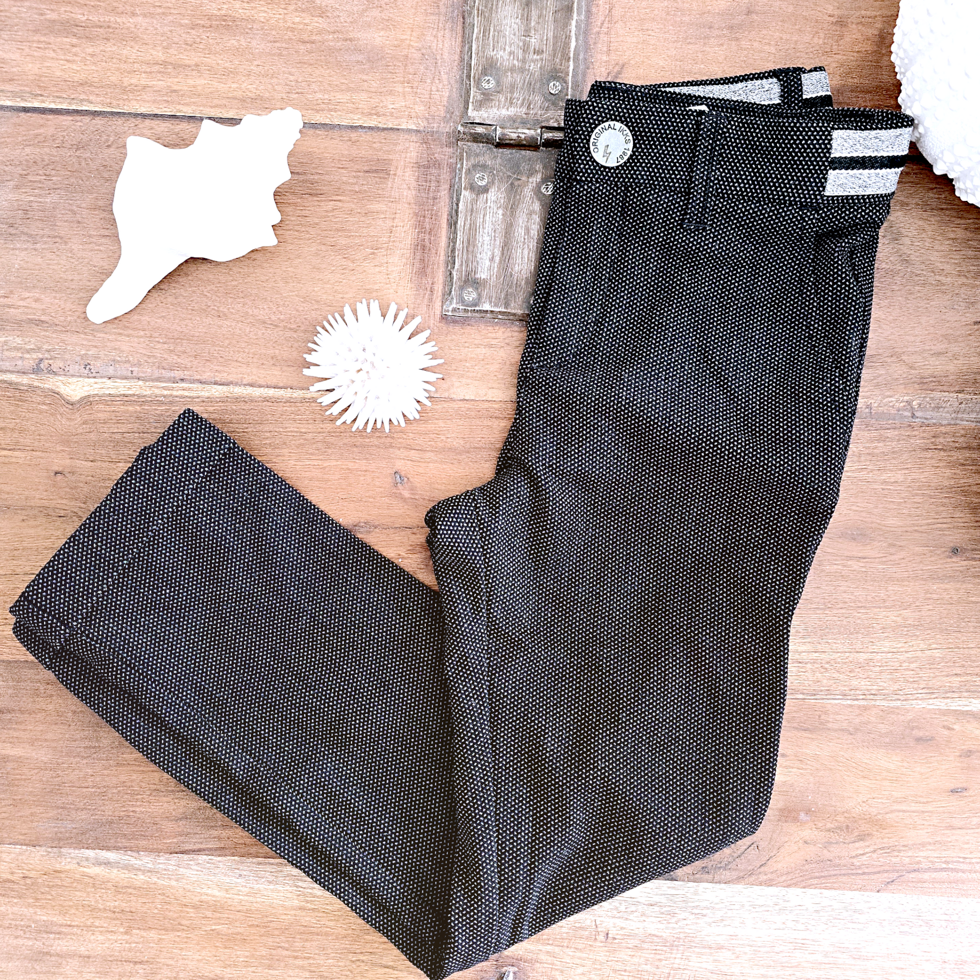Pantalon garçon chic                                     IKKS - 𝐌𝐚𝐫𝐢𝐧𝐚𝟒𝟒𝐟𝐚𝐦𝐢𝐥𝐲