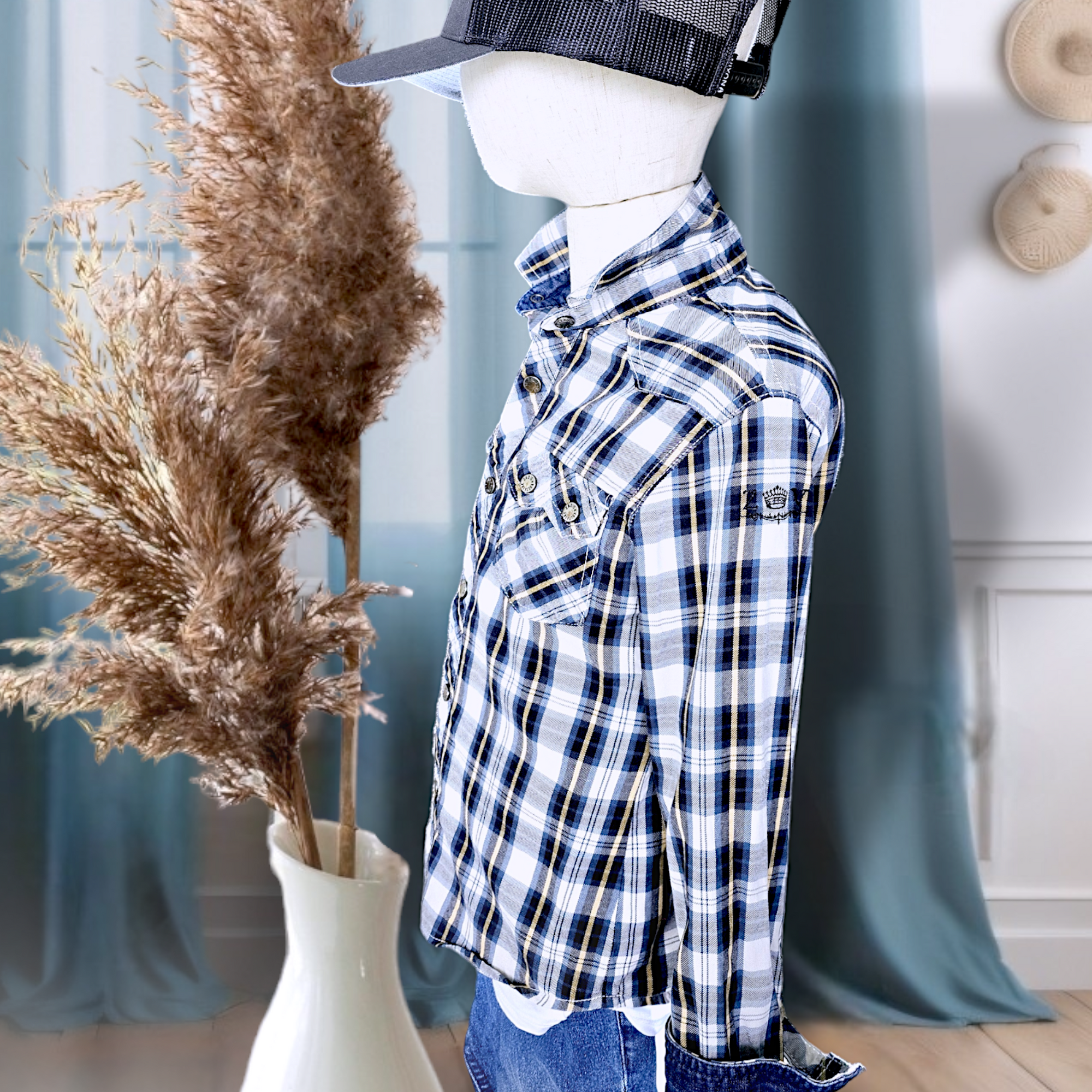 Chemise garçon renard                               ZADIG & VOLTAIRE - 𝐌𝐚𝐫𝐢𝐧𝐚𝟒𝟒𝐟𝐚𝐦𝐢𝐥𝐲