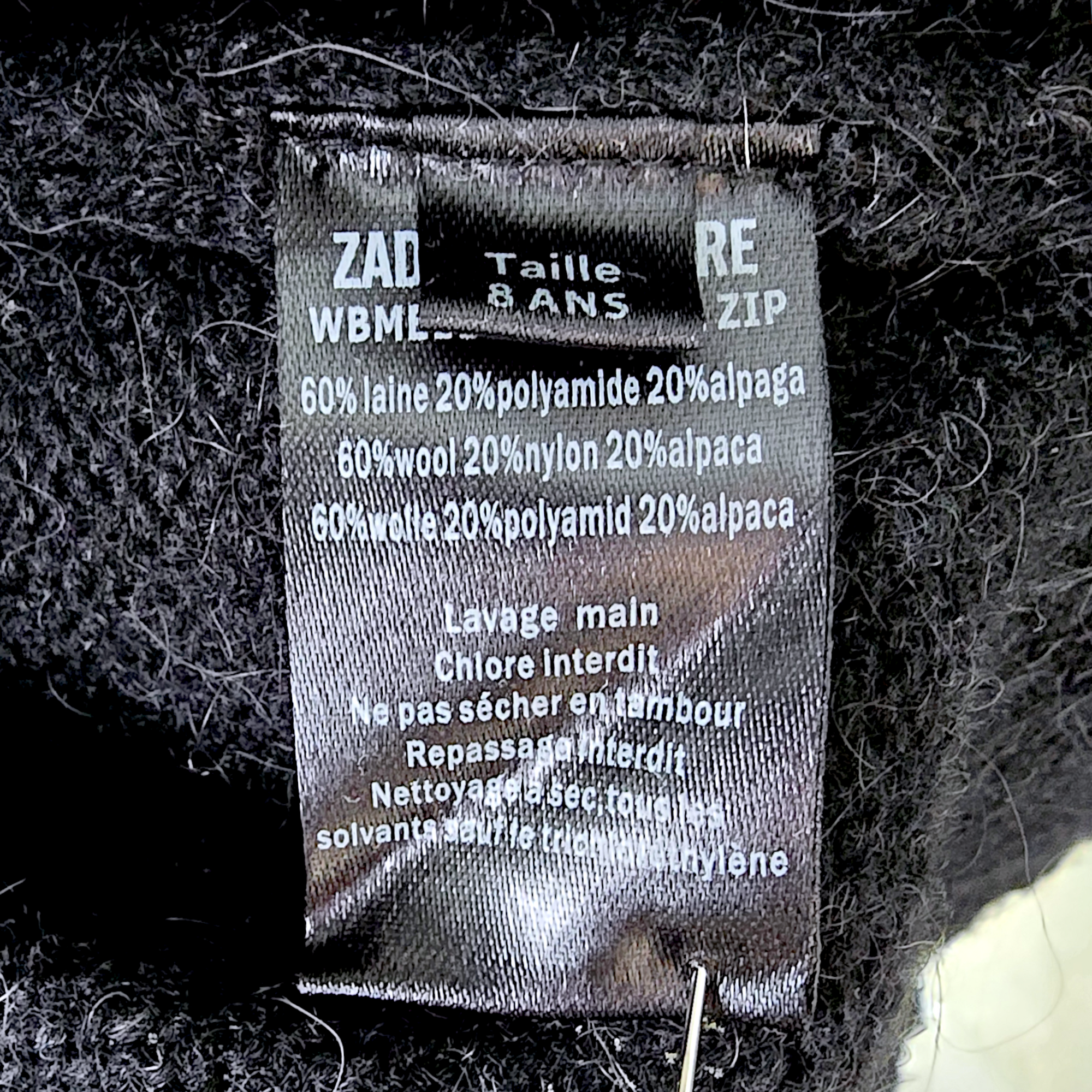 Gilet garçon skull                                             ZADIG &amp; VOLTAIRE - 𝐌𝐚𝐫𝐢𝐧𝐚𝟒𝟒𝐟𝐚𝐦𝐢𝐥𝐲