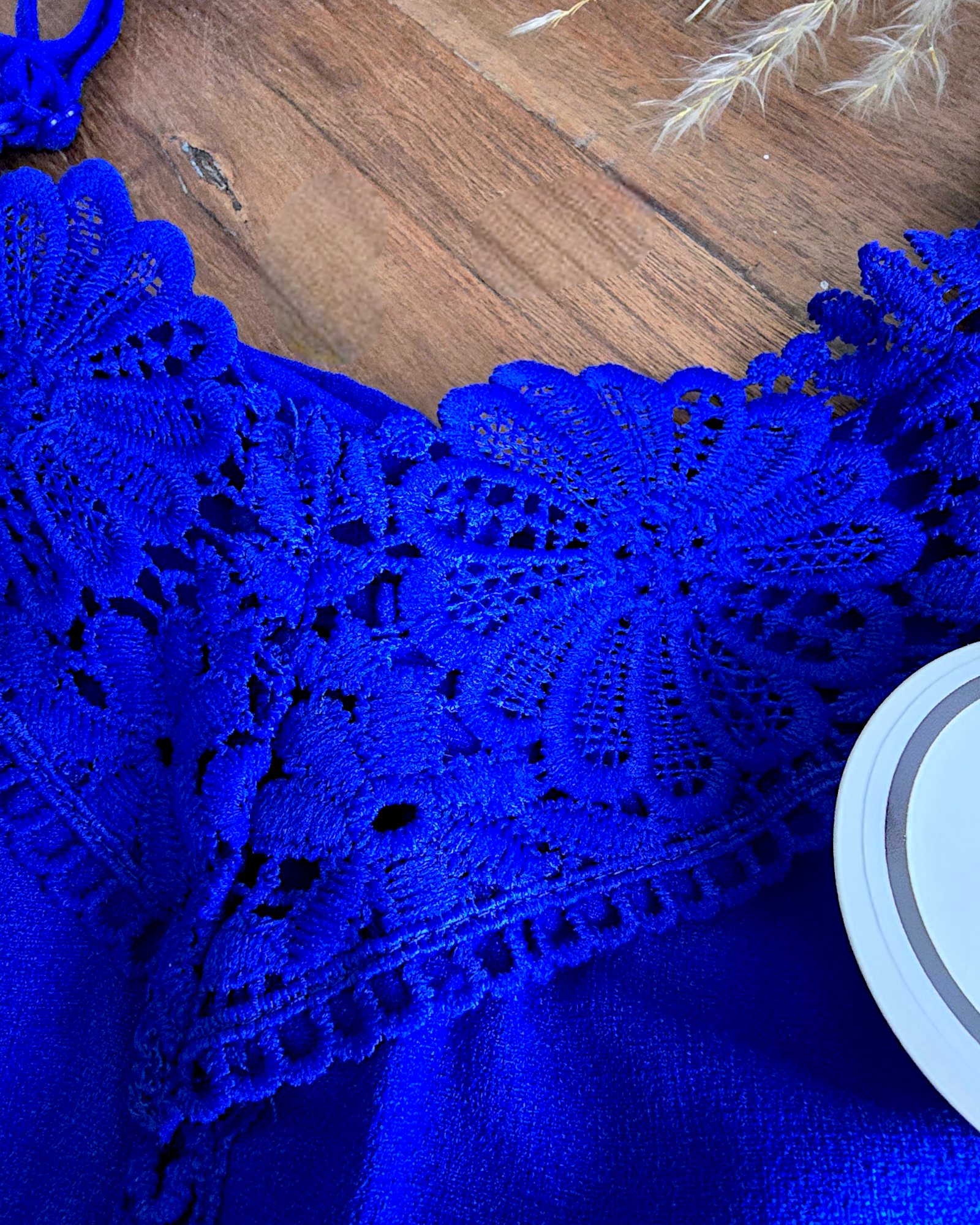 Caraco bleu roi col V - 𝐌𝐚𝐫𝐢𝐧𝐚𝟒𝟒𝐟𝐚𝐦𝐢𝐥𝐲