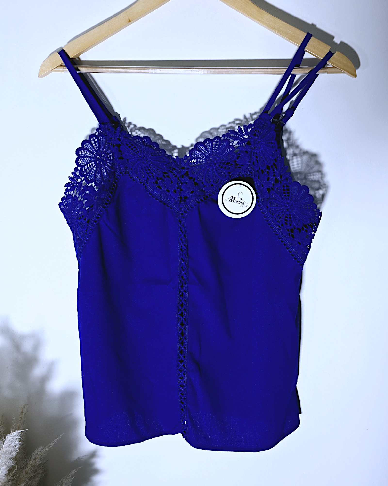 Caraco bleu roi col V - 𝐌𝐚𝐫𝐢𝐧𝐚𝟒𝟒𝐟𝐚𝐦𝐢𝐥𝐲