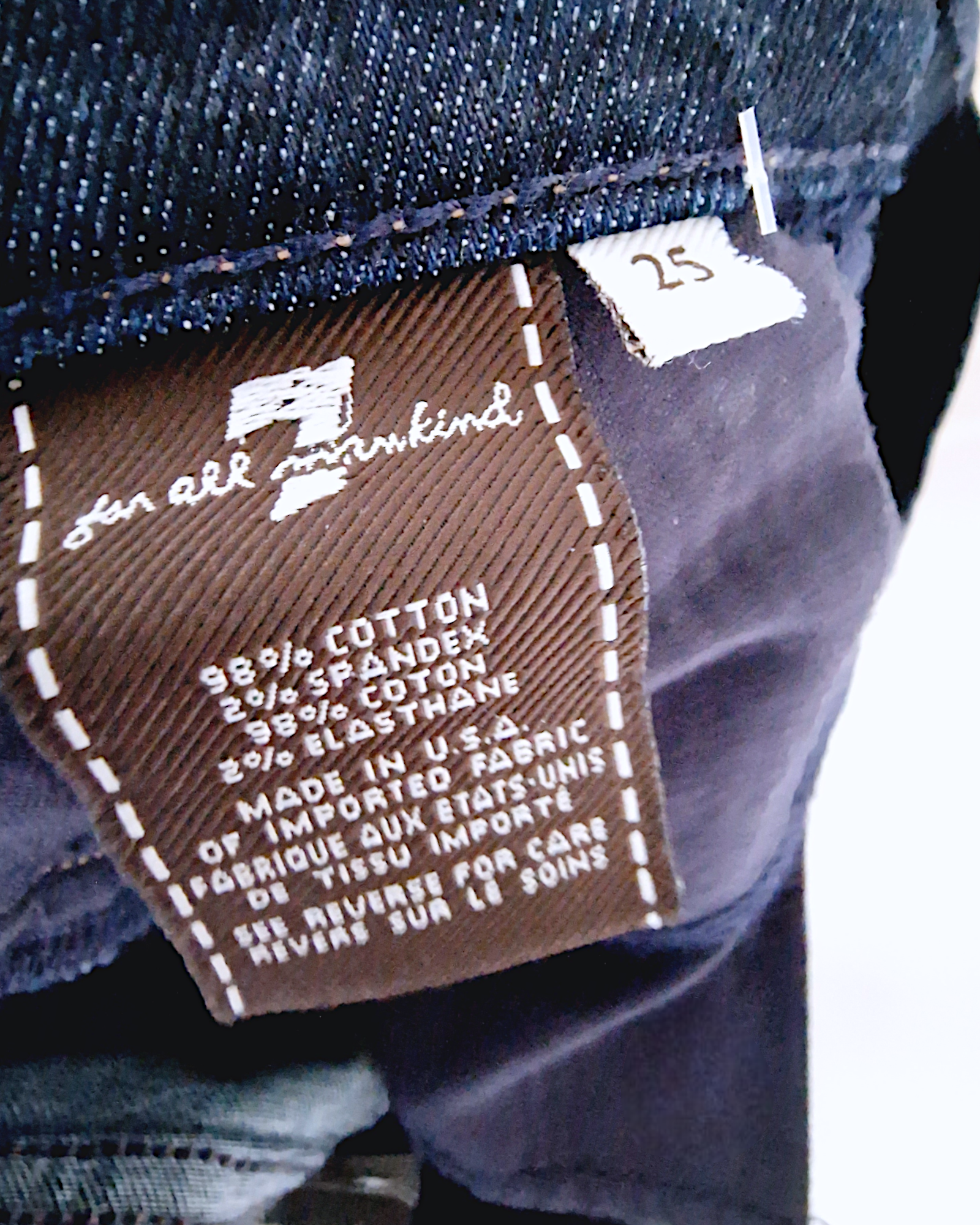 Jean brut bootcut                                  7FOR ALL MANKIND - 𝐌𝐚𝐫𝐢𝐧𝐚𝟒𝟒𝐟𝐚𝐦𝐢𝐥𝐲